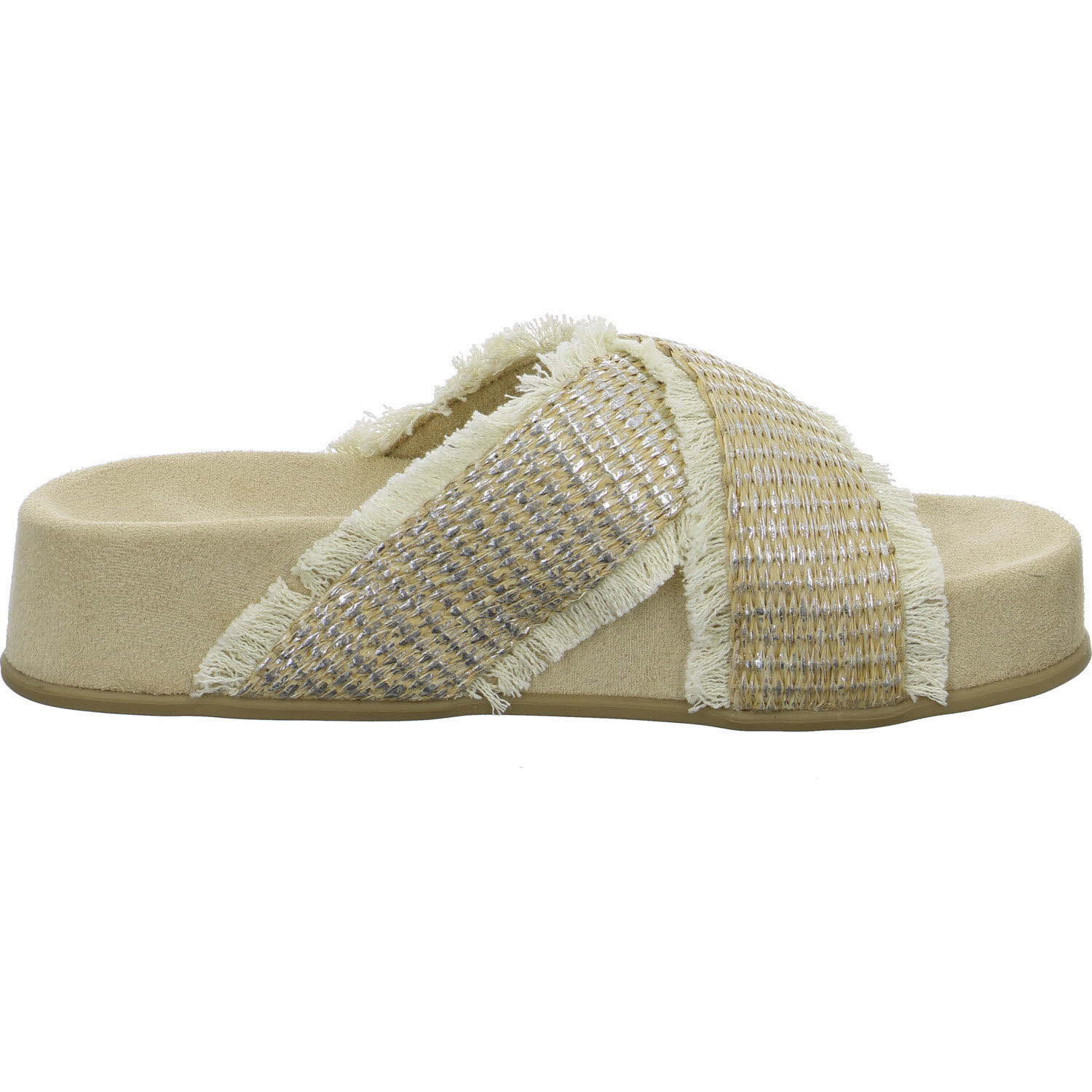 Marco Tozzi Damen Pantoletten 2-87500-46 948 2-87500-46 silver comb normal