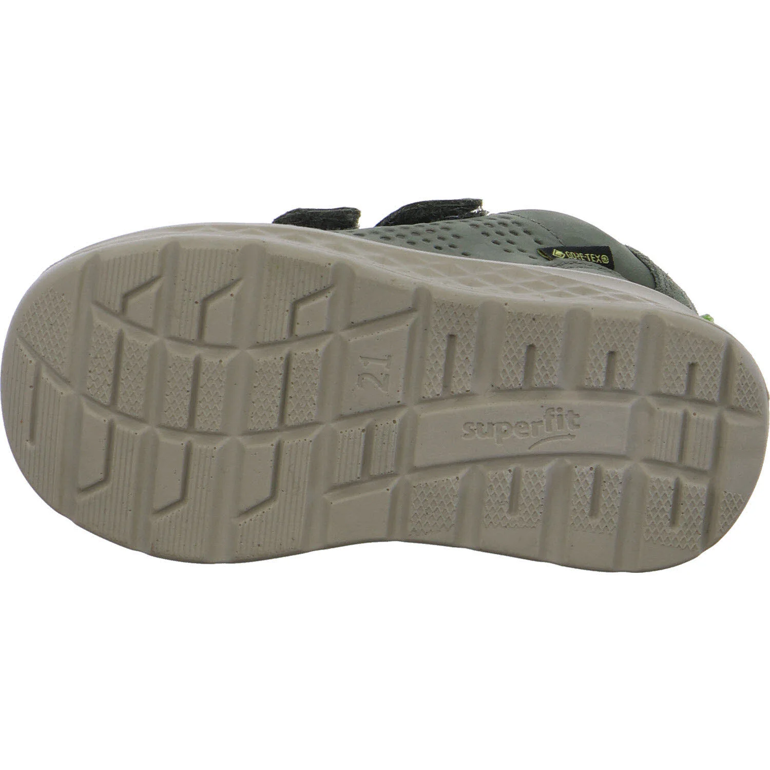 Superfit Kinderschuh zum Schlupfen 1-000369-7050 Breeze grün/hellgrün WMS mittel