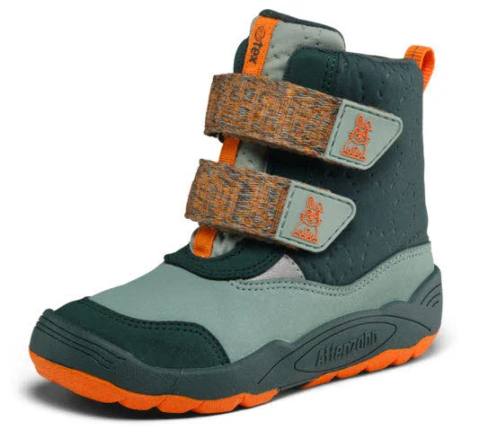 Affenzahn Kinder Winterstiefel 01682-20151 Winterstiefel Vegan Blizzy Hase grün normal