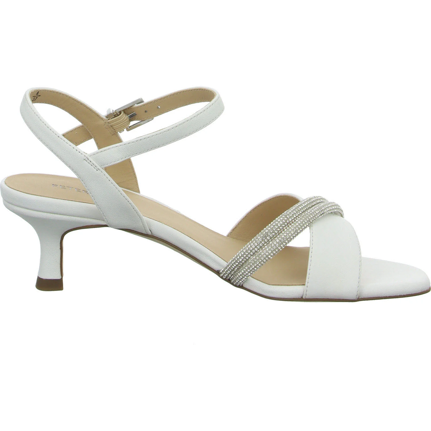 Peter Kaiser Damen Sandalen 9-78243-44/102 9-78243-44 white nappa F 1/2 (normal)