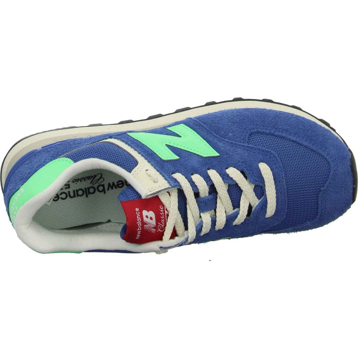 Element 8 von 8 (Bild) – New Balance Damen Schnürschuhe U574BSC Classic Running blue agate/lime leaf normal