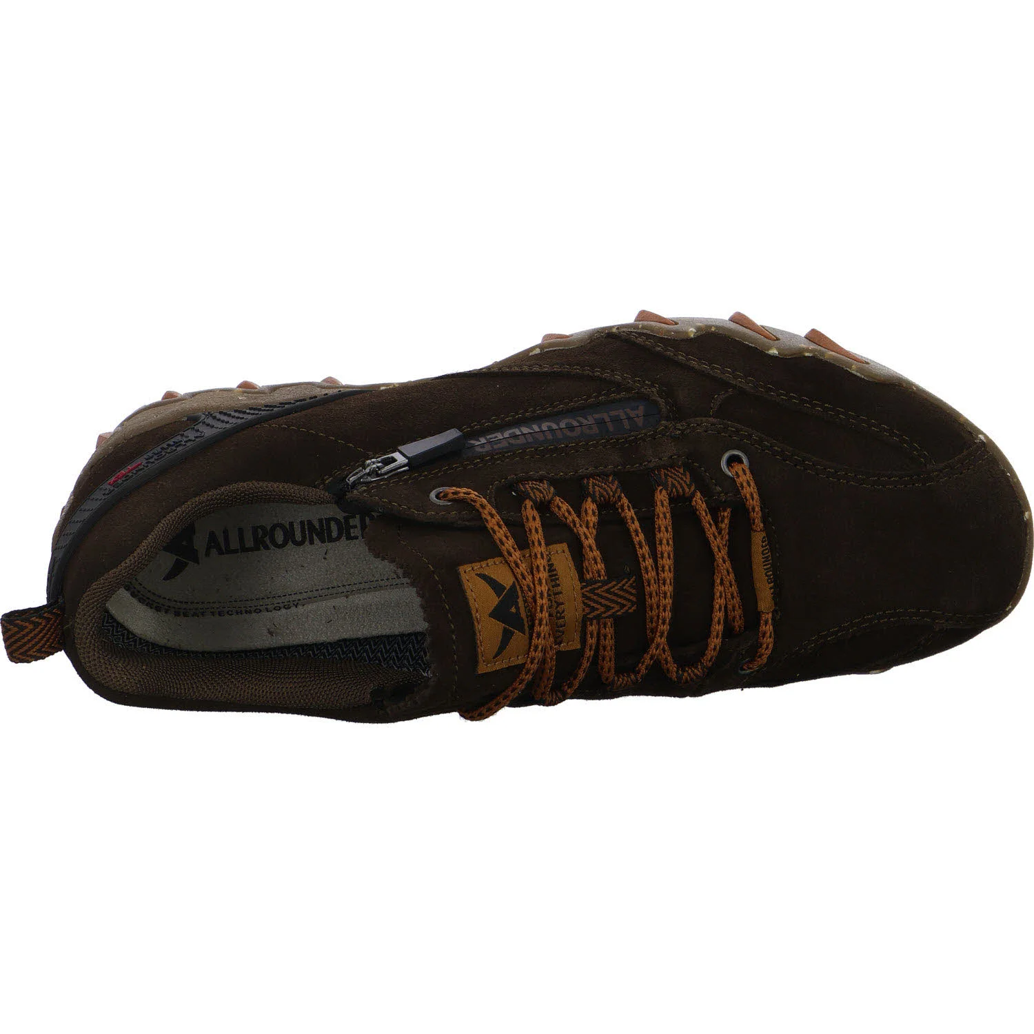 Allrounder by Mephisto Damen Schnürschuhe P2008401 Nizar-Tex corvino normal