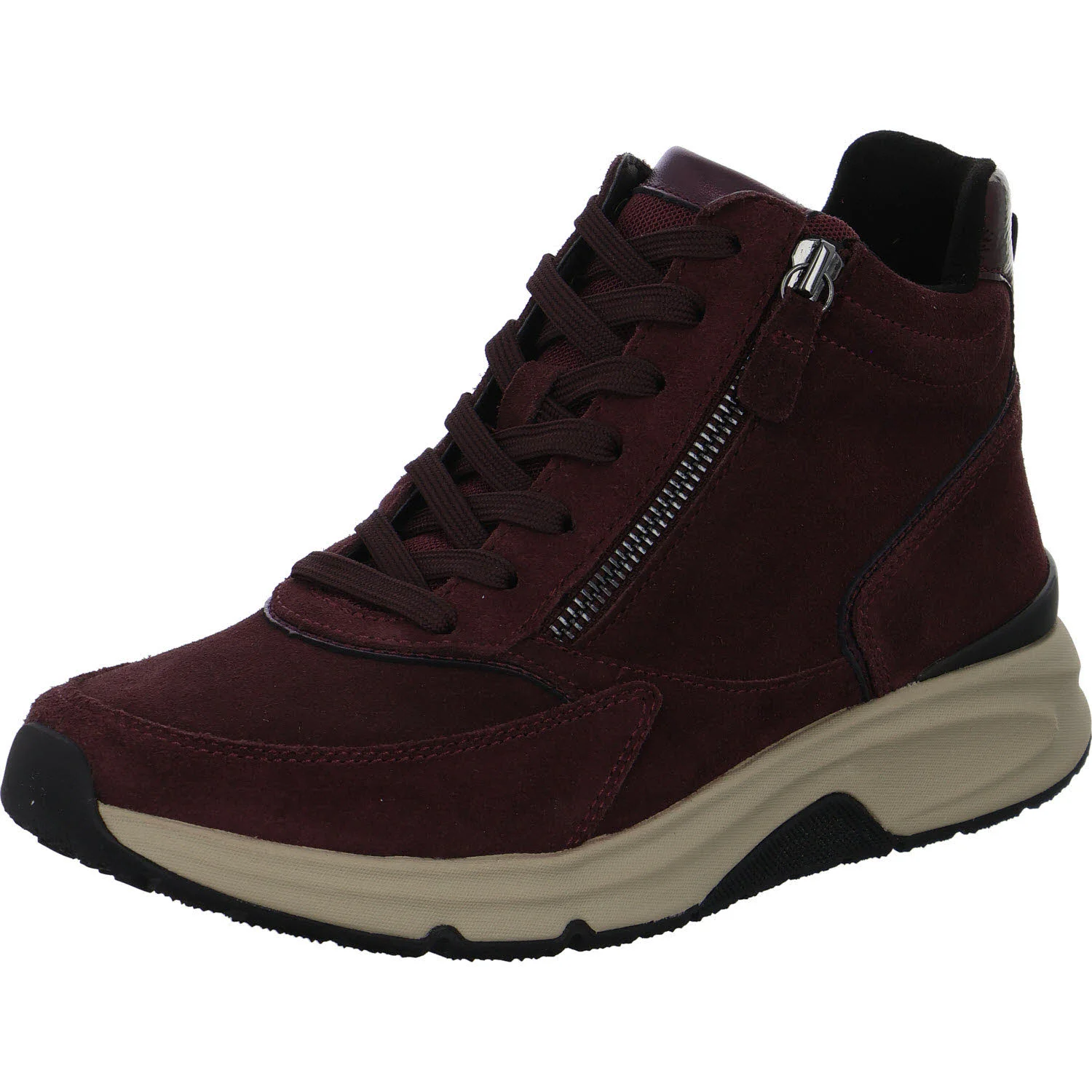 Element 2 von 8 (Bild) – Gabor Rollingsoft Damen Schnürstiefel 0803.02.005 0803.02 merlot k. (micro) G (normal)