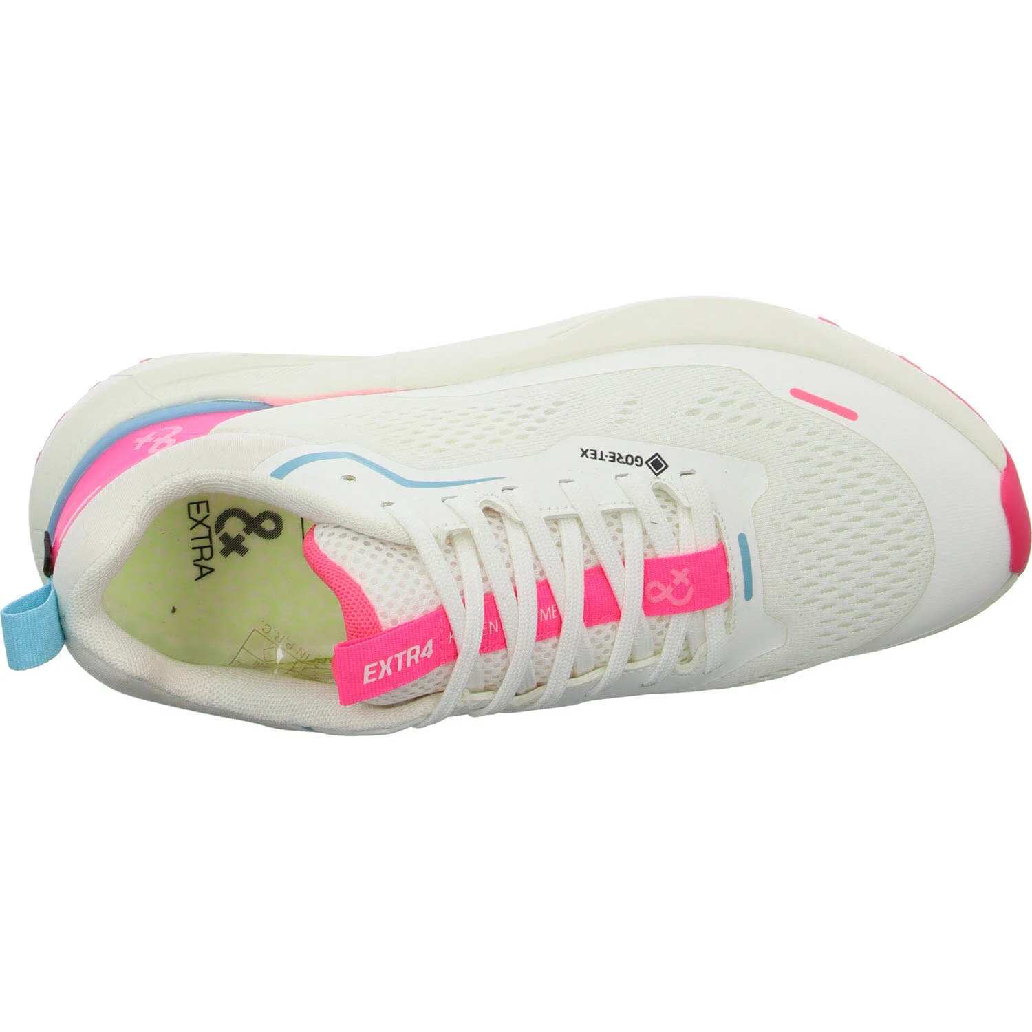 EXTR4 Damen Schnürschuhe 7705011 D-KAIZEN GTX bianco-fuxia normal