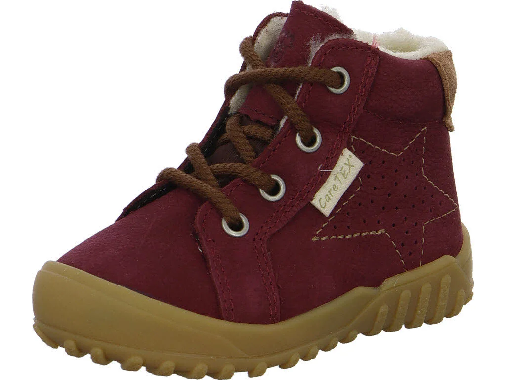Ricosta Kinder Schnürstiefel 50 3300303/370 Denny burgund WMS weit