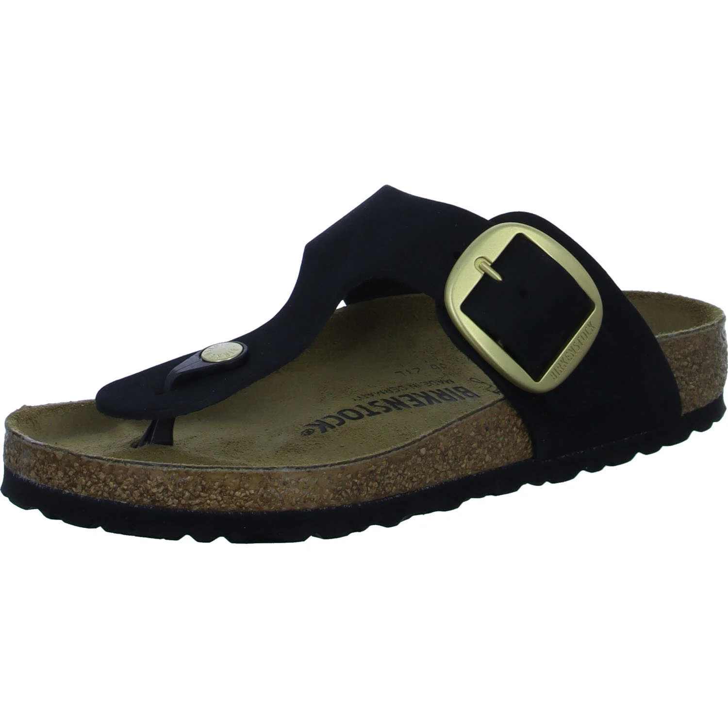 Element 2 von 8 (Bild) – BIRKENSTOCK Pantoletten 1024019 Gizeh Big Buckle schwarz normal
