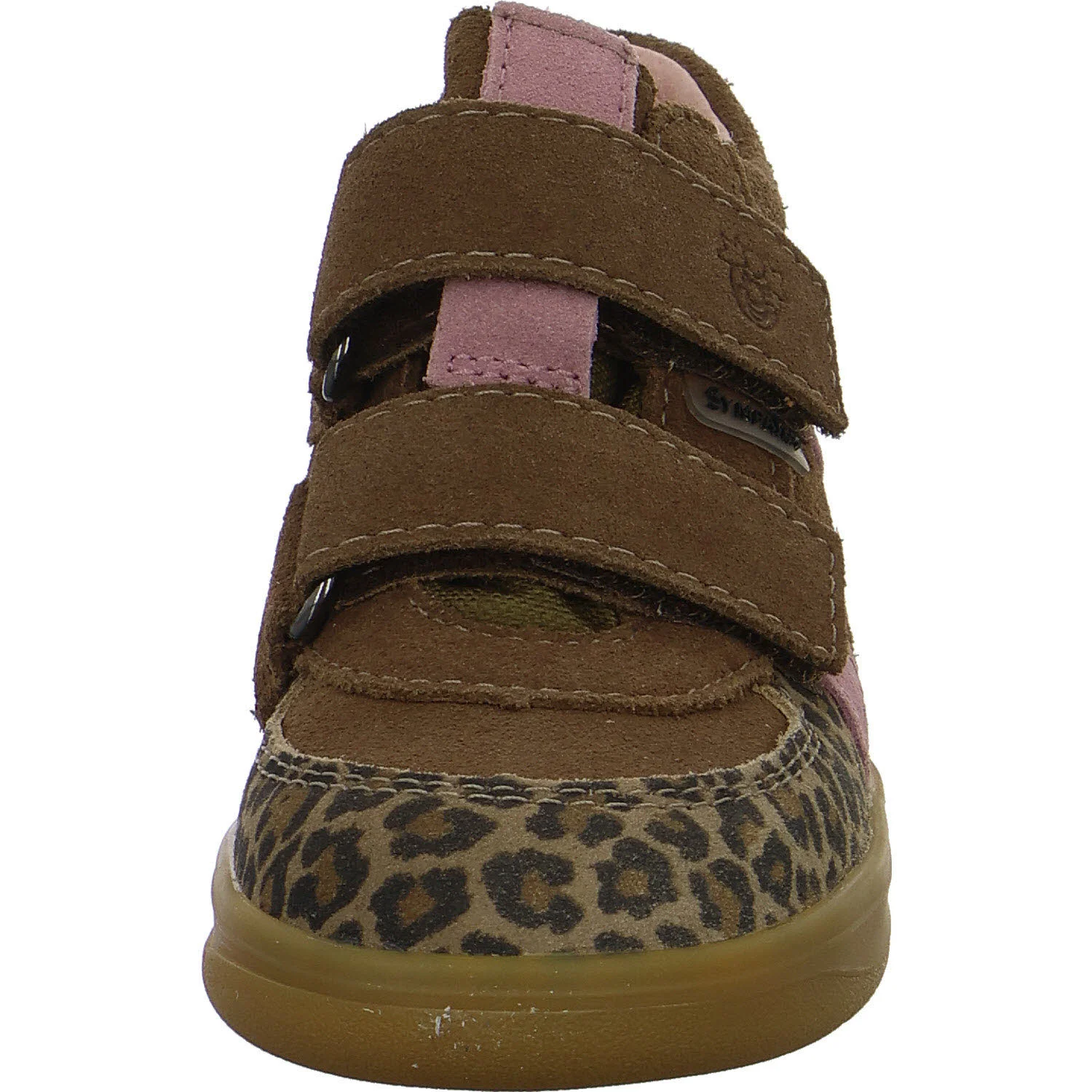 Ricosta Kinderschuh zum Schlupfen 50 2402802/270 Nero kastanie/rosa WMS mittel