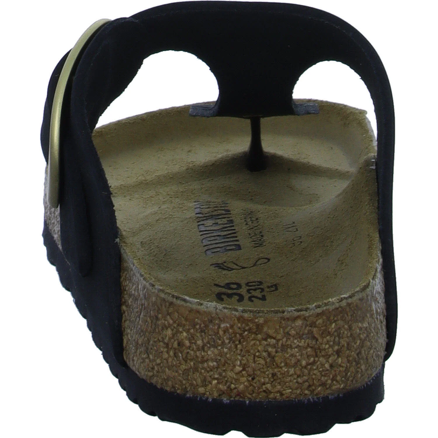 Element 4 von 8 (Bild) – BIRKENSTOCK Pantoletten 1024019 Gizeh Big Buckle schwarz normal