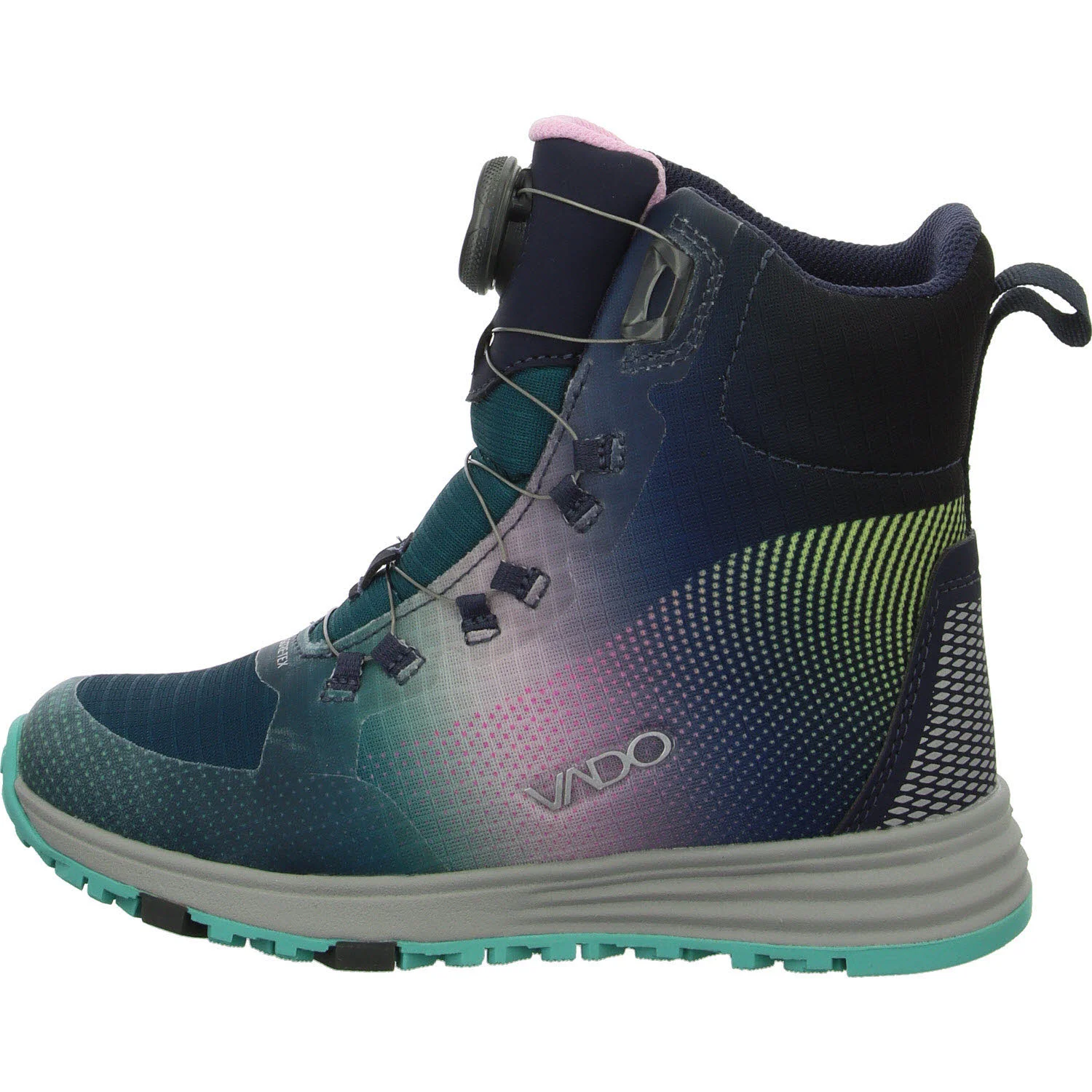 VADO Kinder Winterstiefel 33439-3401/504 WENDY High BOA GTX atlantic normal