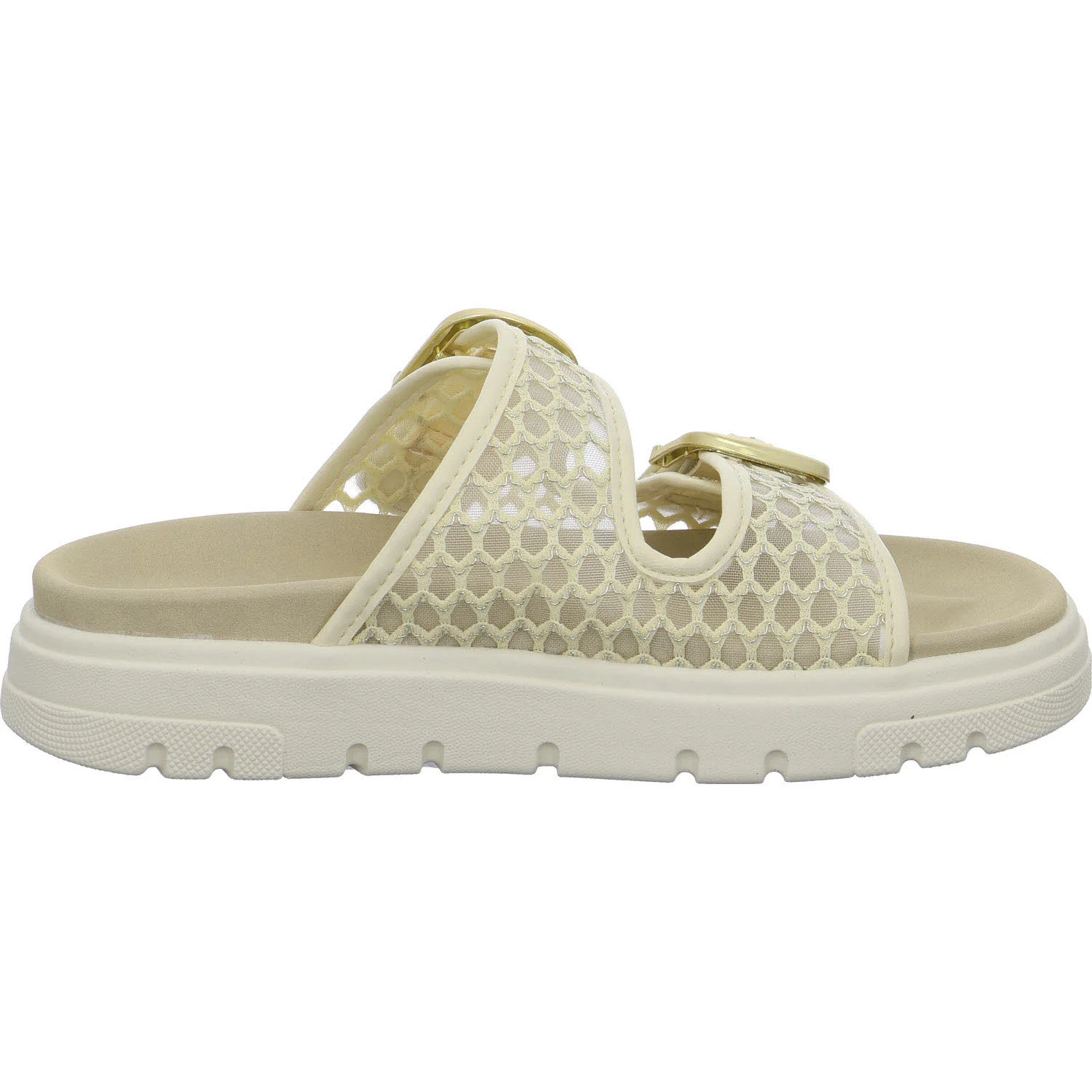 TT.Bagatt Damen Pantoletten D31AK7966950-5251 D31AK7966950 beige/gold normal