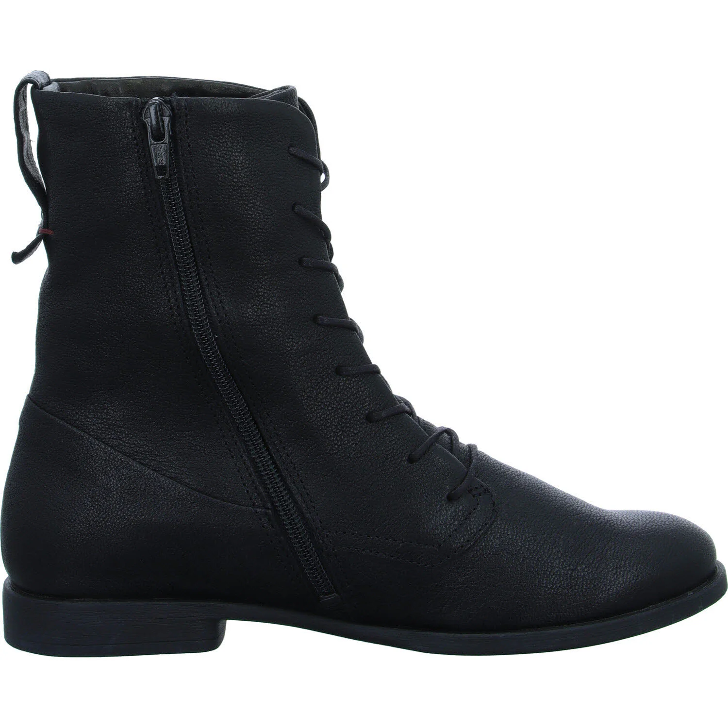 Think Damen Schnürstiefel 3-000034-0010 Agrat schwarz F 1/2 (normal)