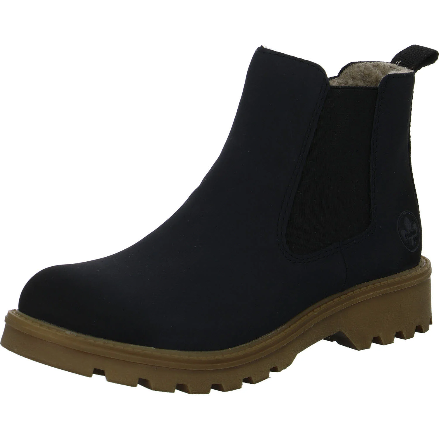 Rieker Damen Stiefelette warm 73250-14 73250 pazifik F 1/2 (normal)
