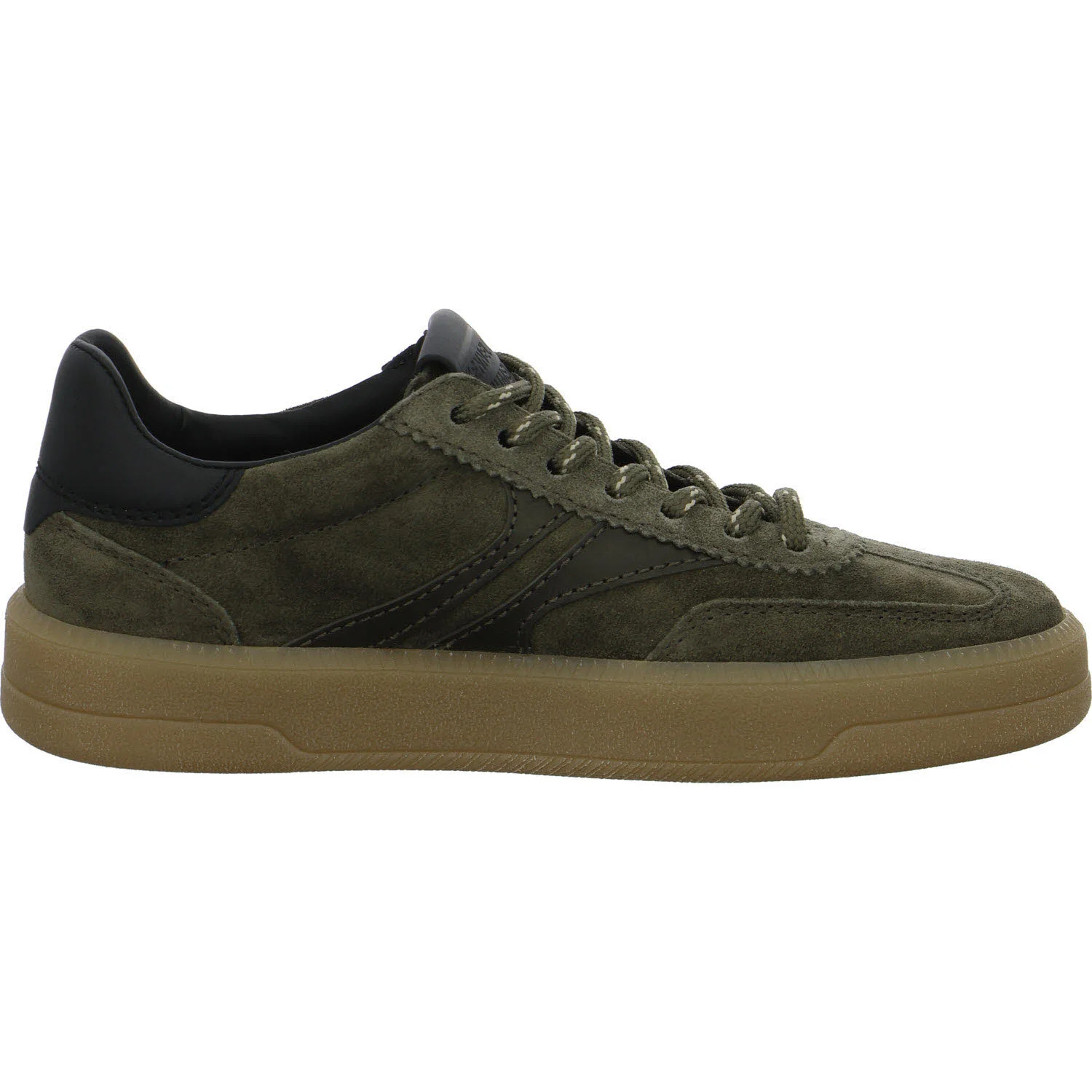 Kennel & Schmenger Damen Schnürschuhe 345107-9028-7399 Box dark oliv/schwarz So honig L2 normal
