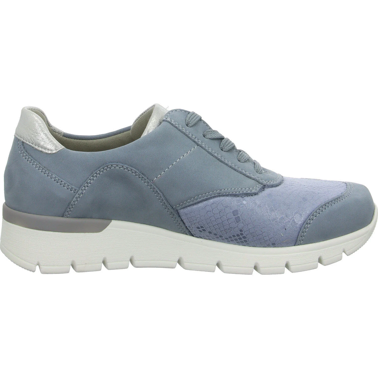 Element 7 von 8 (Bild) – Waldläufer Damen Schnürschuhe 626K02-321/267 K-Ramona sky argento K (extra weit)