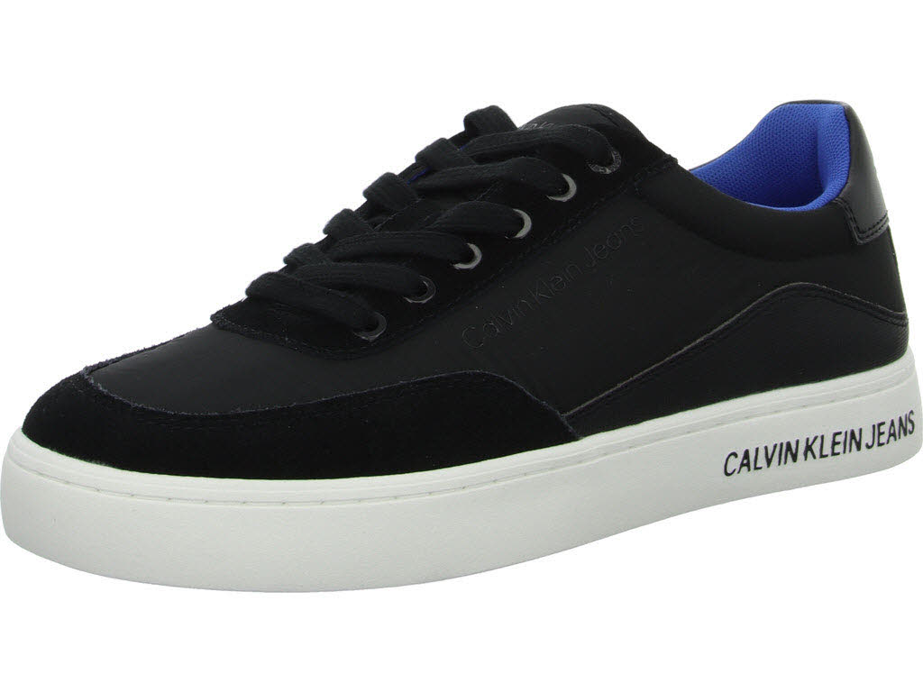 Calvin Klein Herren Schnürschuhe YM0YM006690GP CLASSIC CUPSOLE SU SOFTNY black/imperial blu normal
