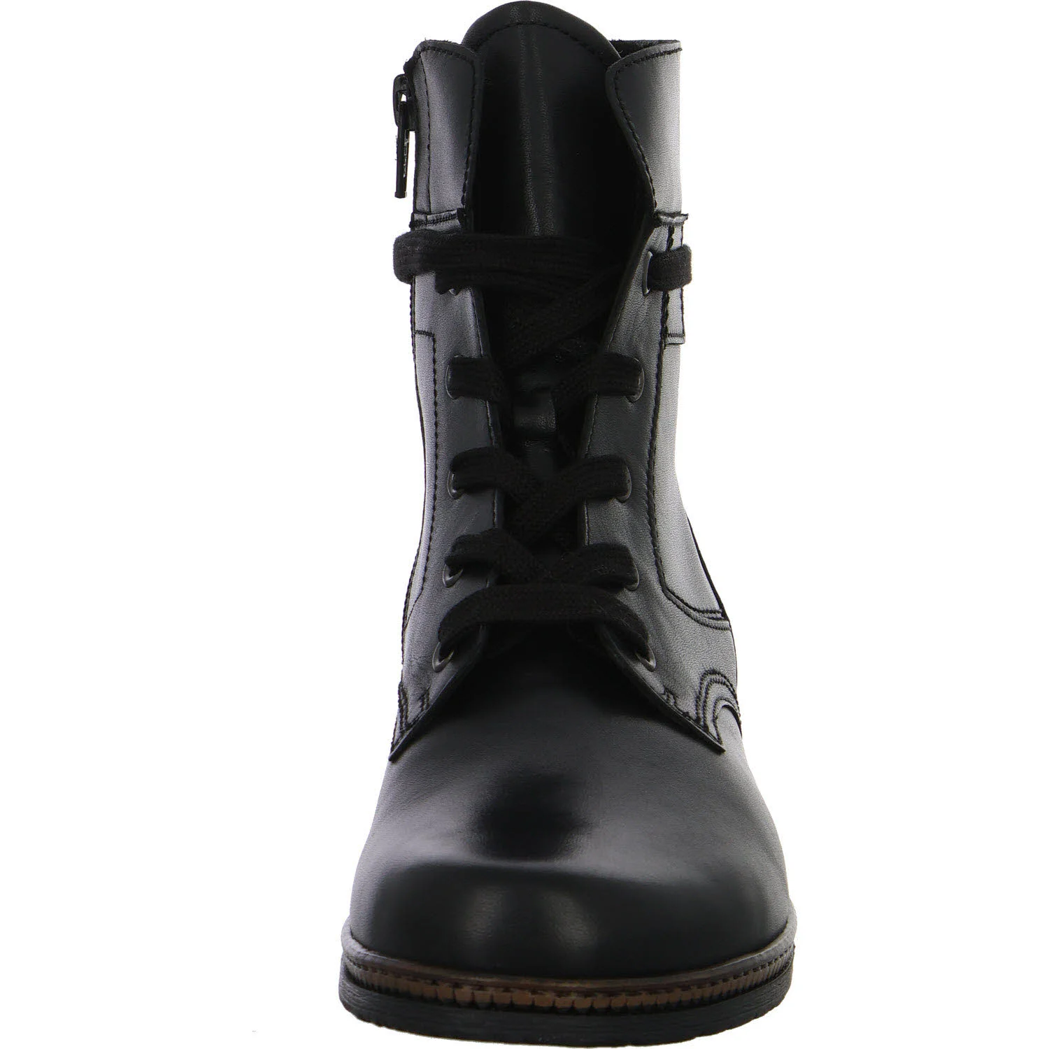 Gabor Damen Schnürstiefel 8023.03.001 8023.03 black F (schmal/normal)