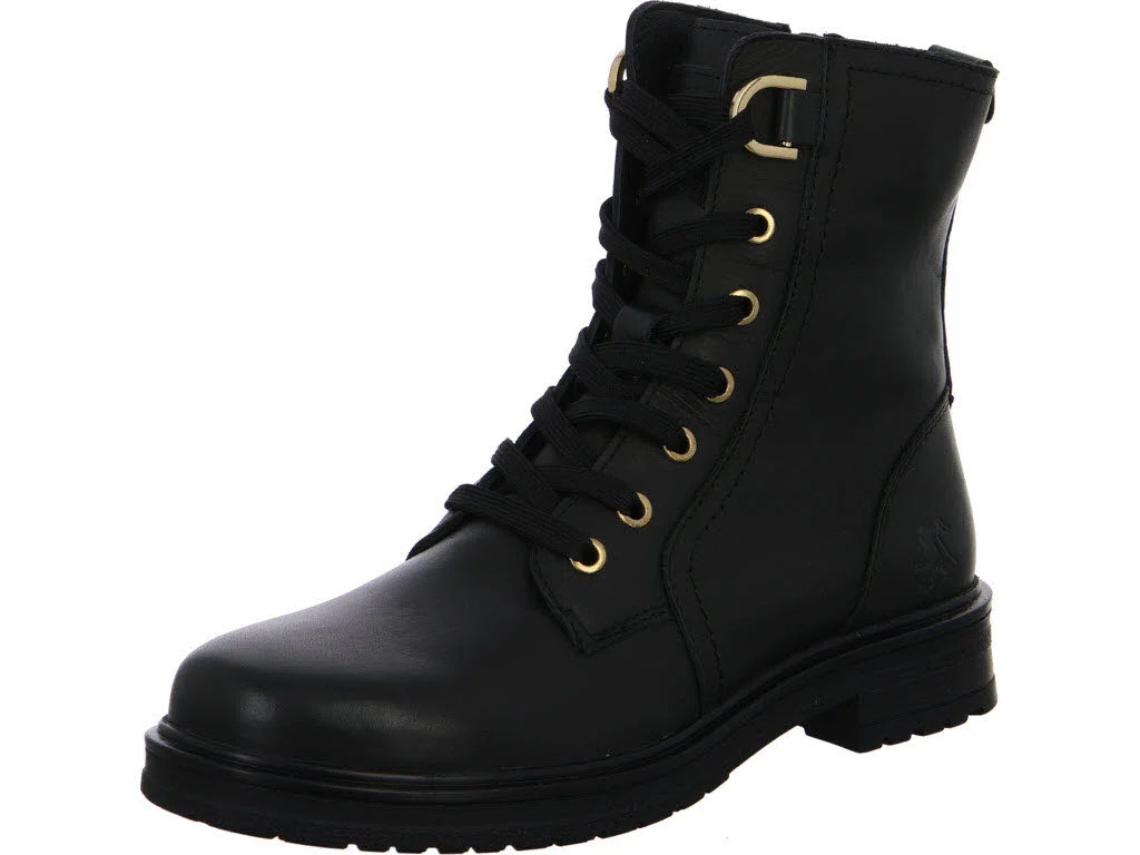 2go Fashion Damen Schnürstiefel 8258503-9 8258503 schwarz normal