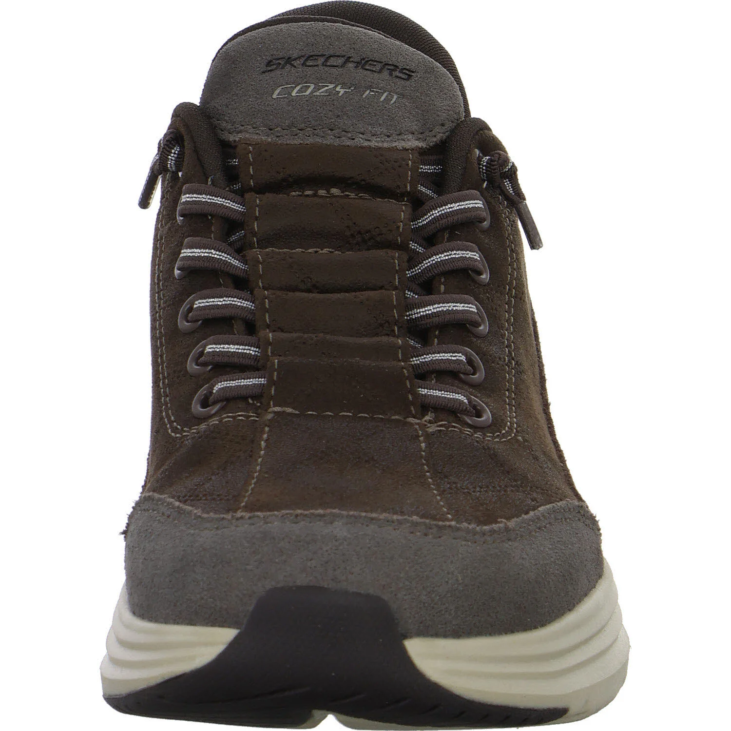Skechers Damen Slipper 150507 CHOC Contour Foam - Cozy Fit Natural Ease chocolate normal