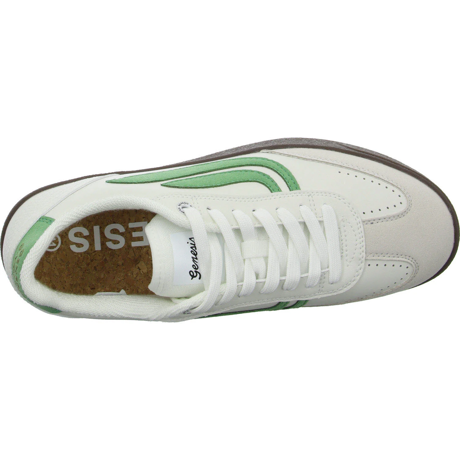 Genesis Herren Schnürschuhe 1005279 G-Volley Sugar Corn white/amazone/deep gum normal