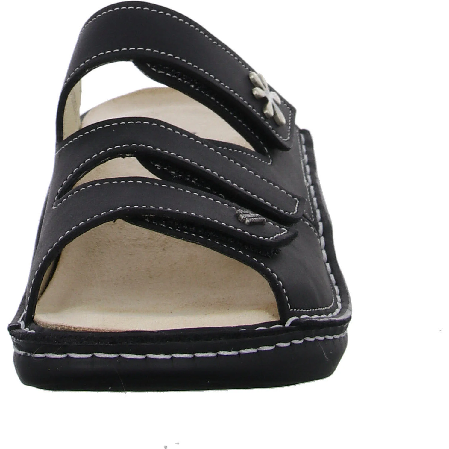 Element 3 von 8 (Bild) – Finn Comfort Damen Pantoletten 02640-723393 Grenada black weit