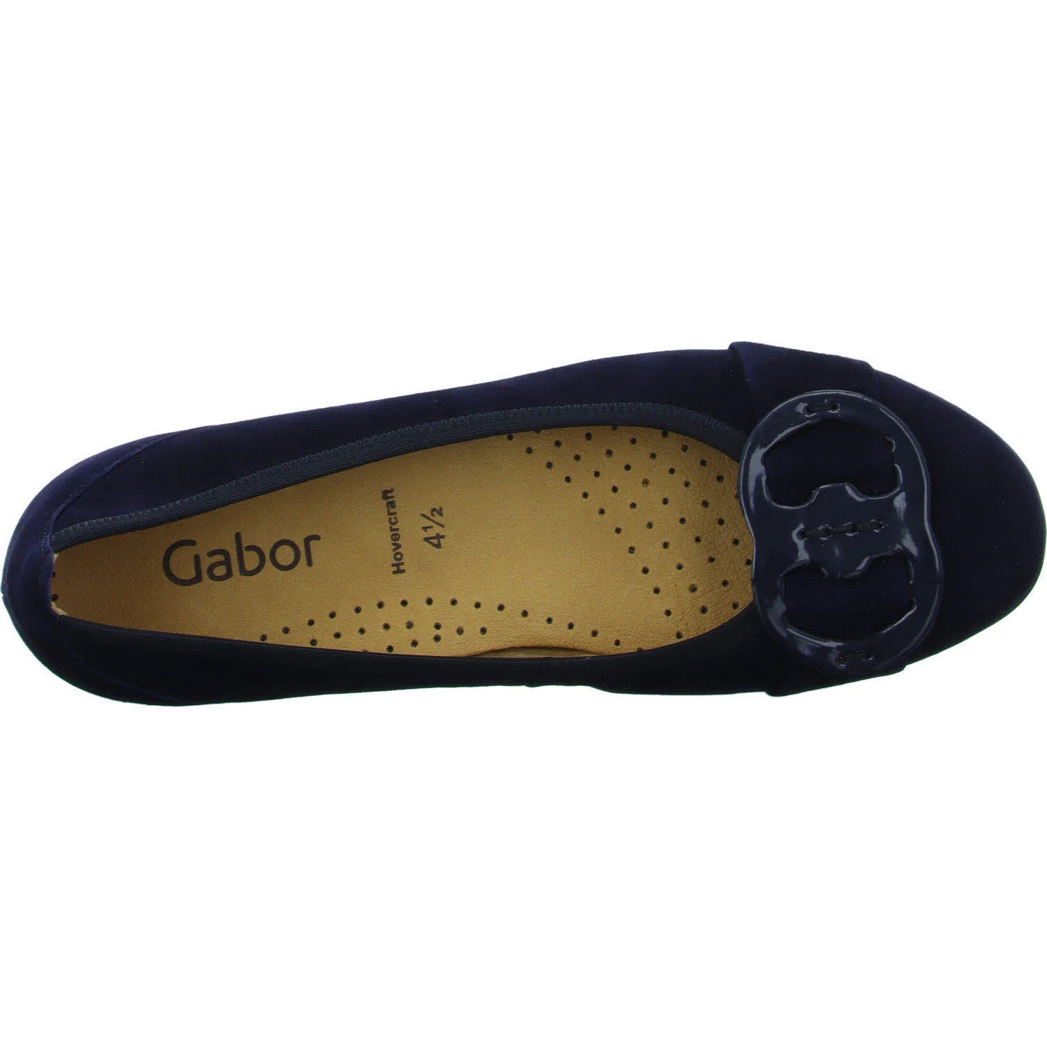 Element 8 von 8 (Bild) – Gabor Damen Ballerina 64.163.16 64.163 atlantik F (schmal/normal)
