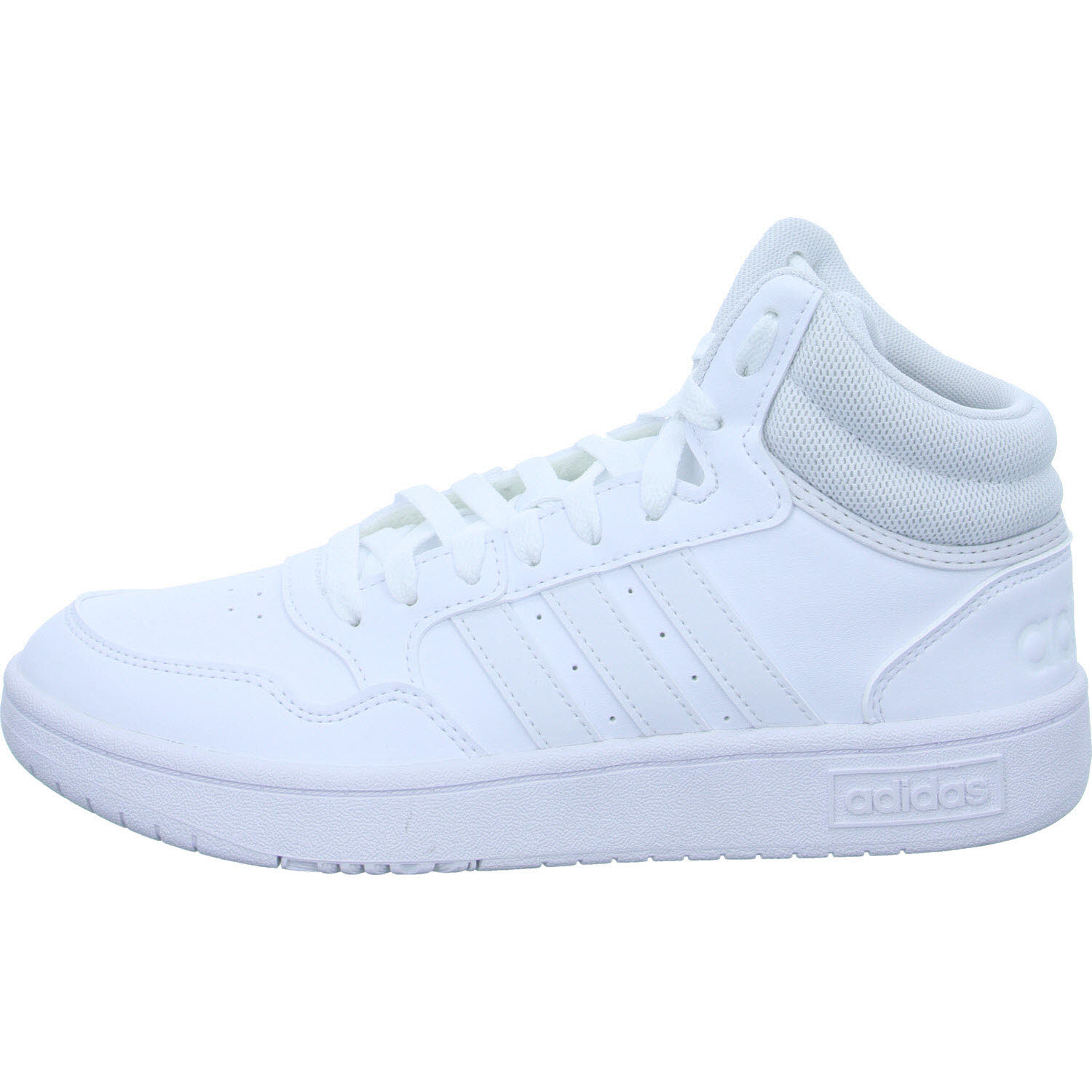 Adidas Damen Schnürstiefel GW5457 HOOPS 3.0 MID W FTWWHT/FTWWHT/DSHGRY normal