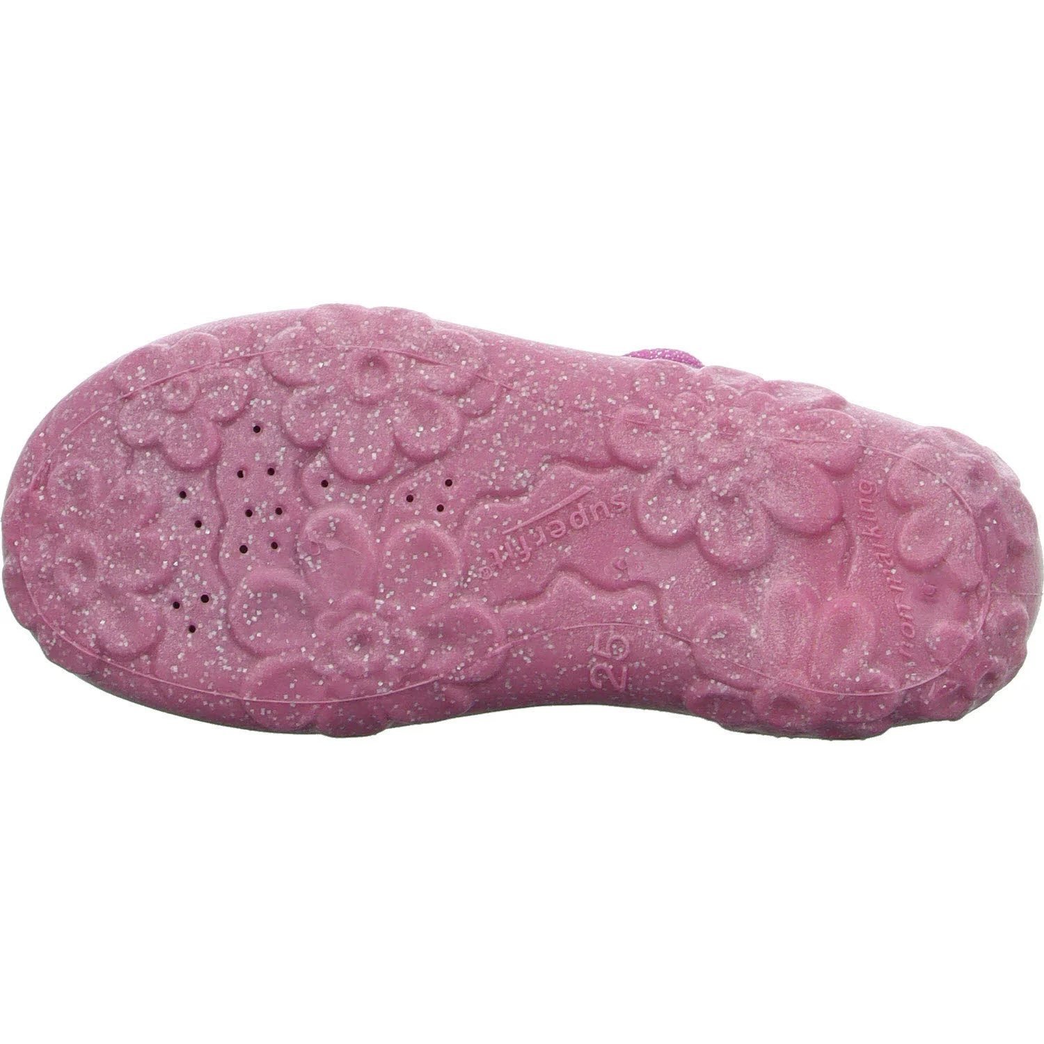 Superfit Kinder Hausschuhe 1-000281-5550 Bonny rosa/mehrfarbig WMS mittel
