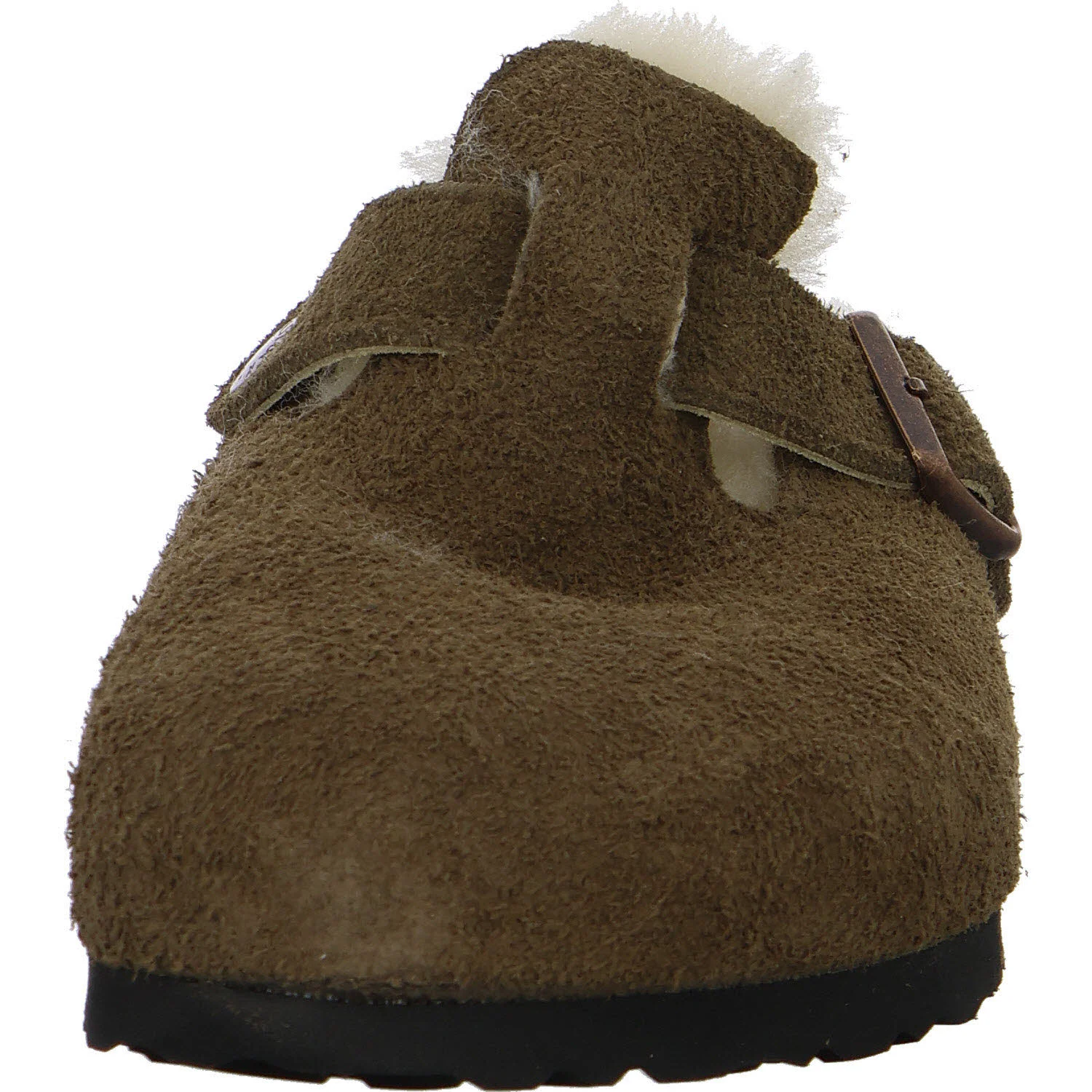 BIRKENSTOCK Damen Winterpantoffel 1032440 Boston Shearling dark tea normal