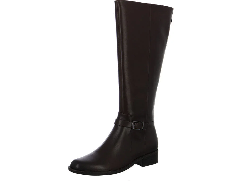 Caprice Damen Langschaftstiefel 9-25517-47-337 9-25517-47 dk brown nappa G (normal)
