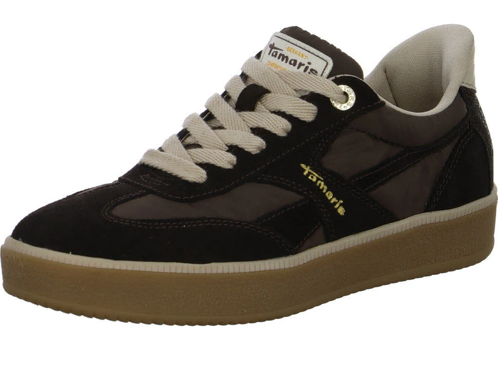 Tamaris Comfort Damen Schnürschuhe 8-83708-47/304 8-83708-47 mocca weit