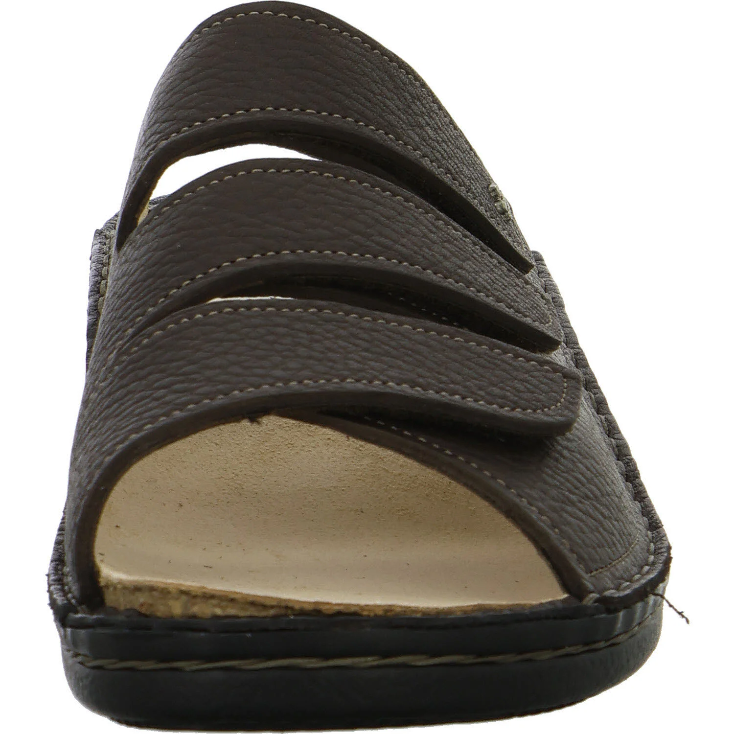 Finn Comfort Pantoletten 01508-813432 Korfu coffee weit