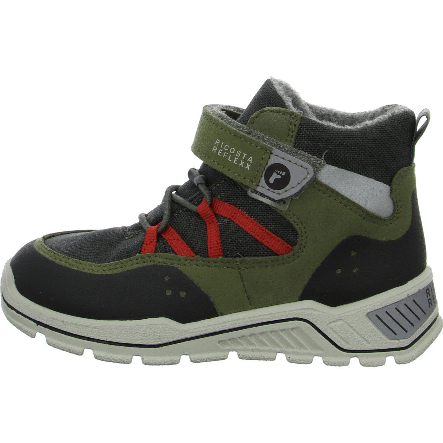 Ricosta Kinder Winterstiefel 50 5301403/580 Arex oliv/carbon WMS weit