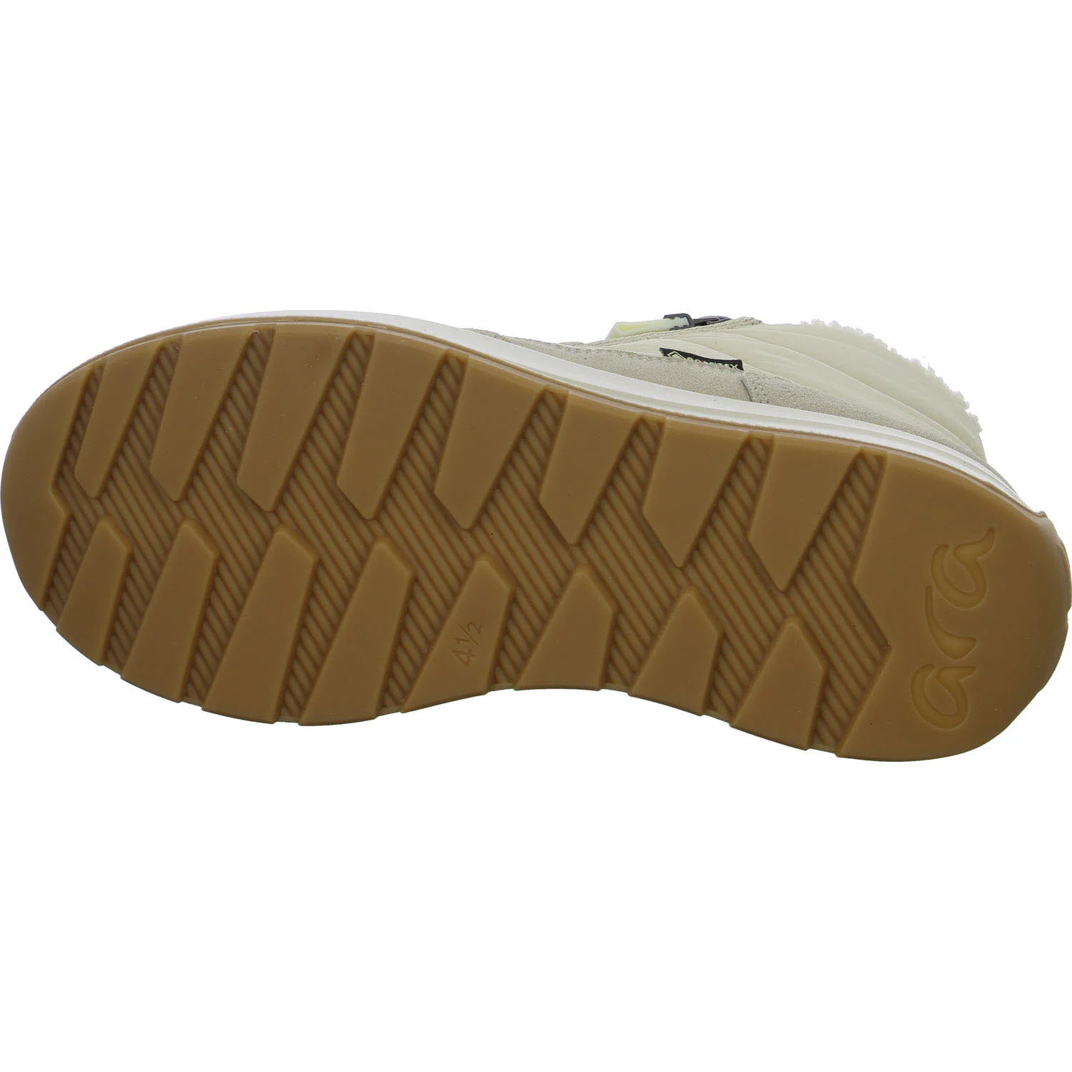 Ara Damen Schnürstiefel warm 12-25106-05 New York shell, cream, moon H (weit)