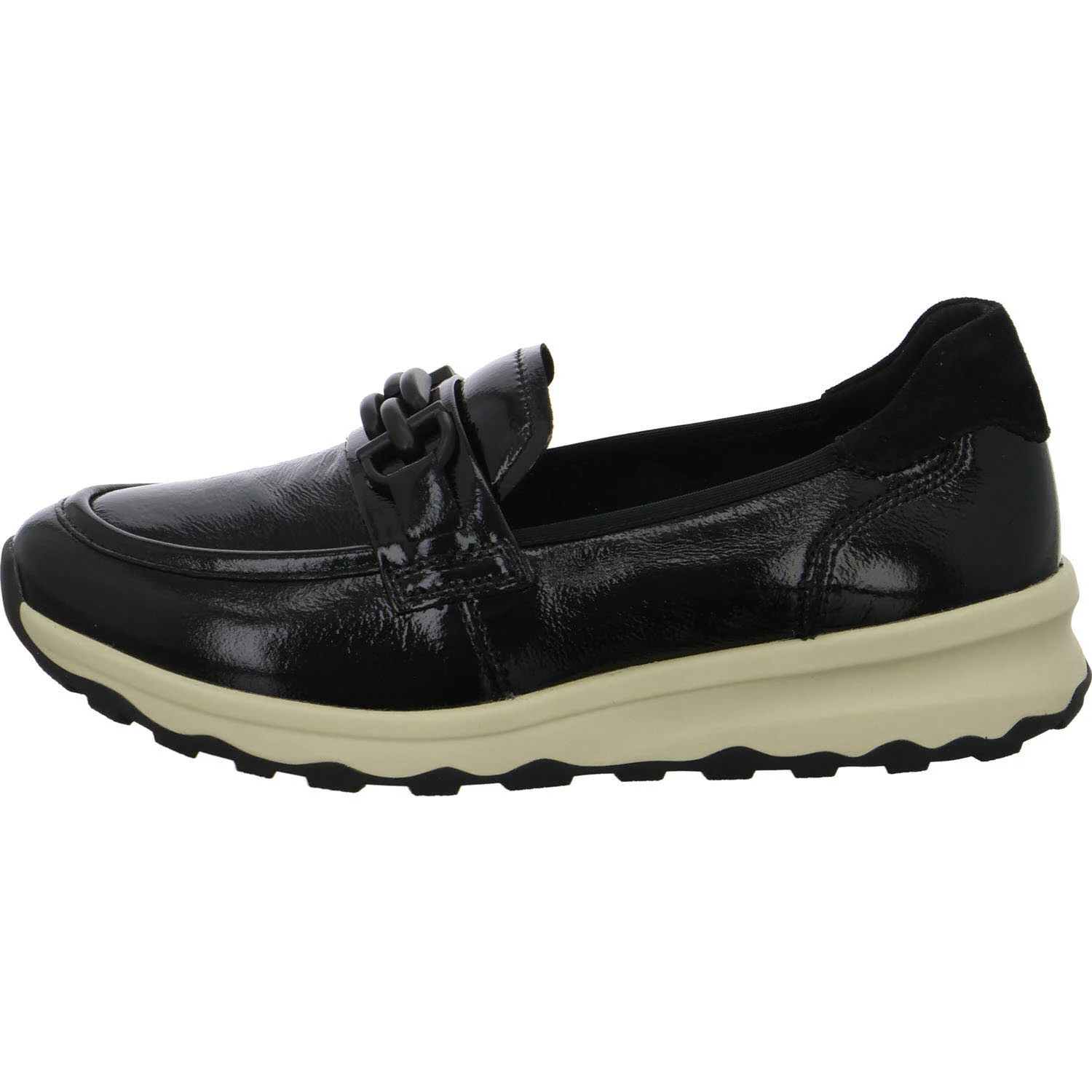 Caprice Damen Slipper 9-24701-47-017 9-24701-47 black naplack H (weit)