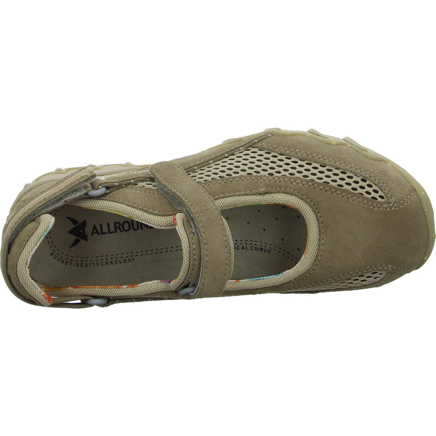 Allrounder by Mephisto Damen Slipper P2008628 Niro tabacco/lamb normal