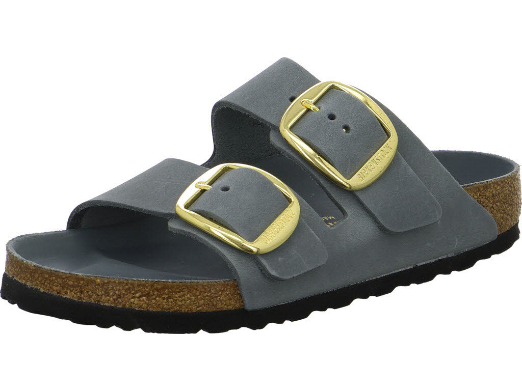 BIRKENSTOCK Pantoletten 1032027 Arizona Big Buckle basalt gray normal