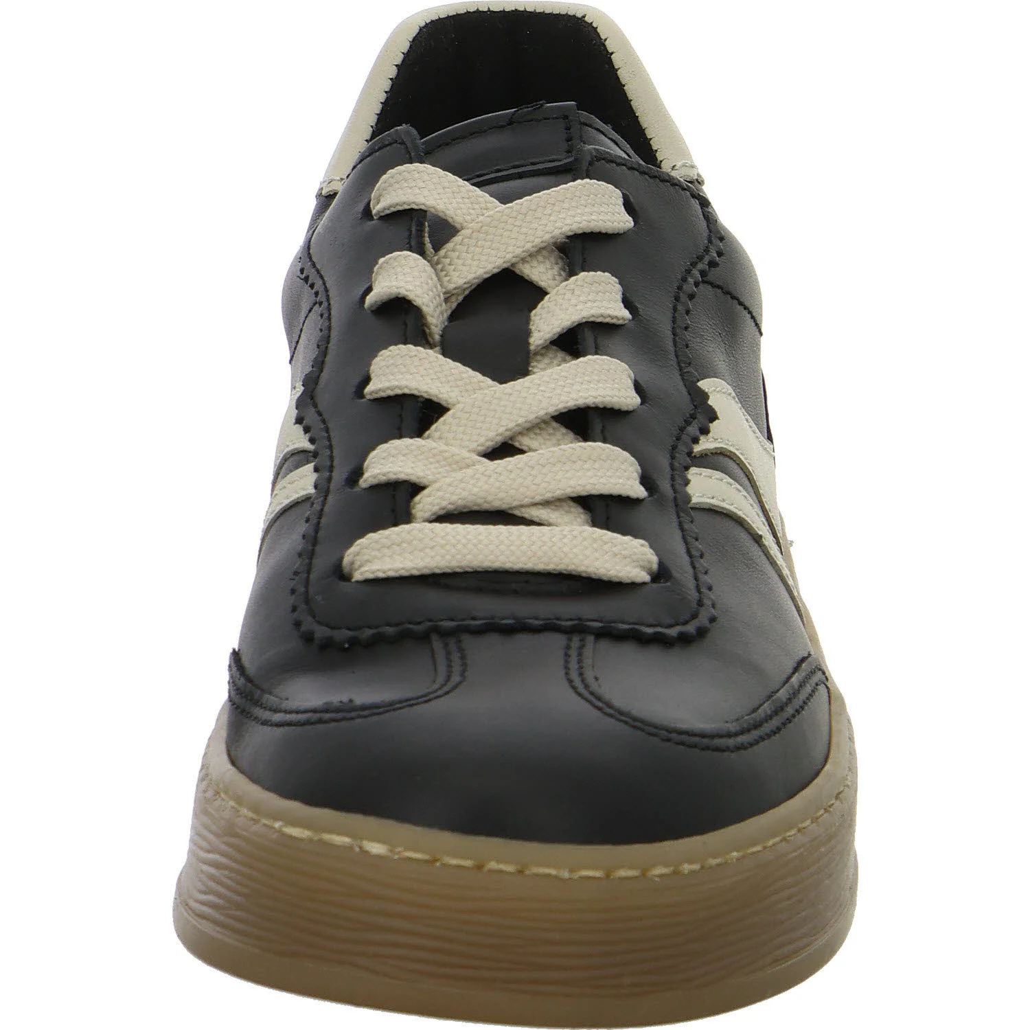 Gabor Damen Schnürschuhe 6018.01.003 6018.01 black/latte G (normal)