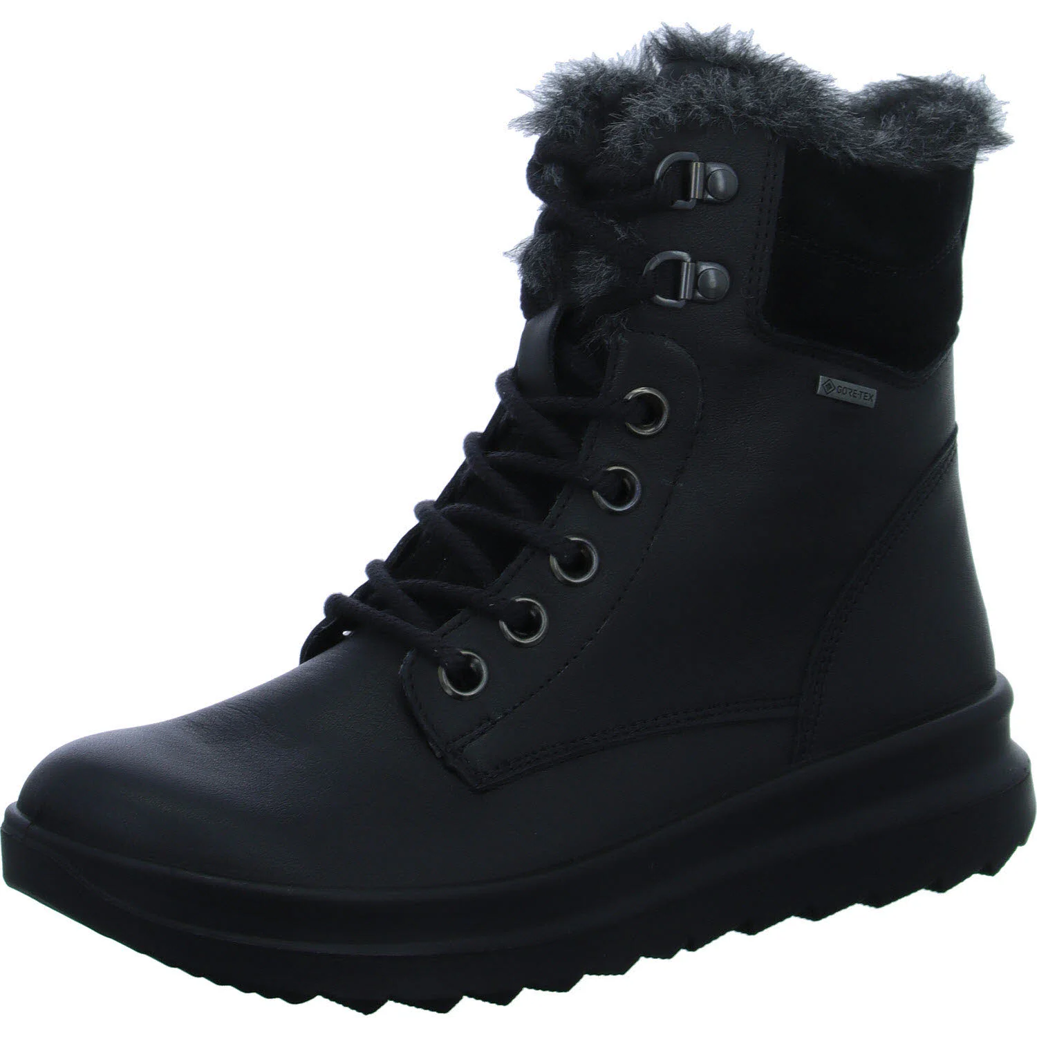 Element 2 von 8 (Bild) – Legero Damen Schnürstiefel warm 2-000351-0100 Dreamer schwarz (schwarz) H (weit)