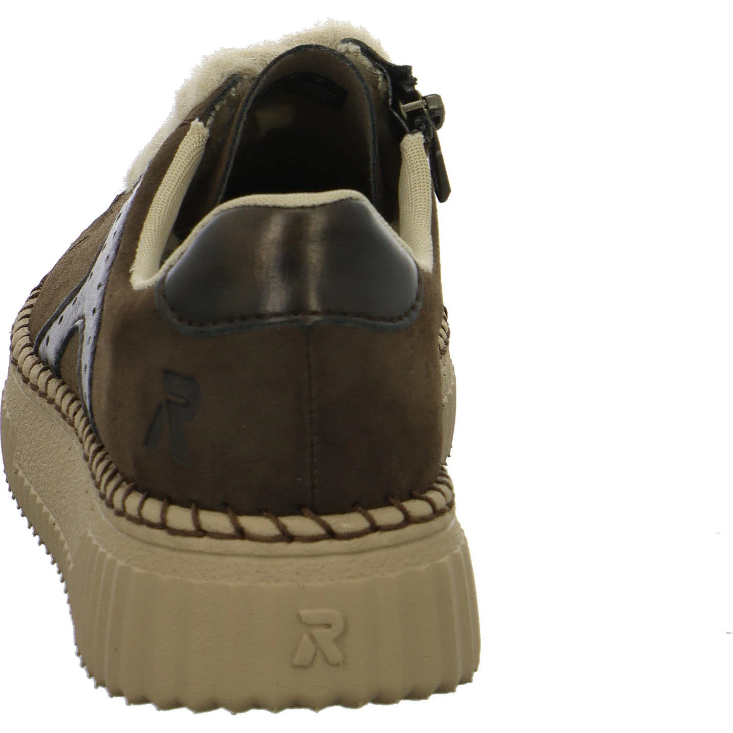 Rieker Damen Schnürschuhe N9920-25 N9920 erde/antik F (normal)