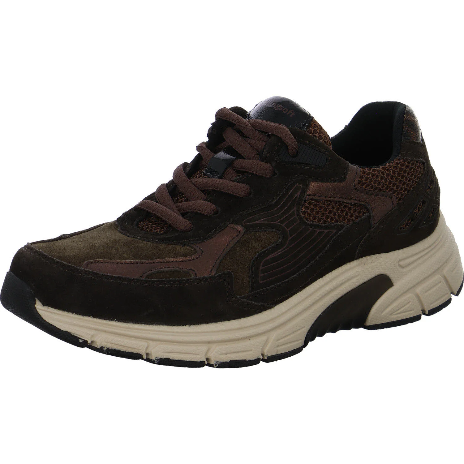 Gabor Rollingsoft Damen Schnürschuhe 0306.02.003 0306.02 engl.brown/mocca k???? G (normal)