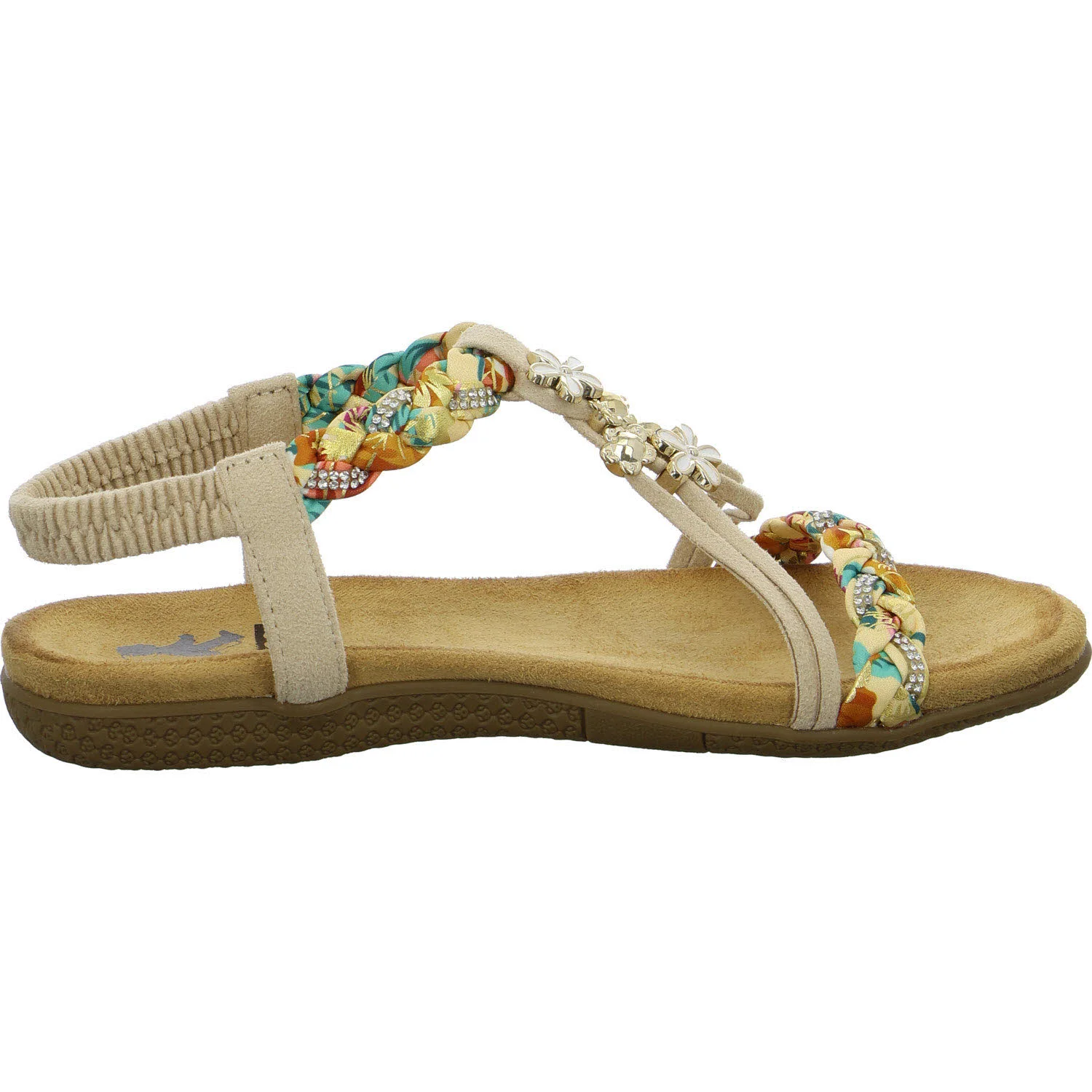 2go Fashion Damen Sandalen 8018830-4 8018830 beige normal