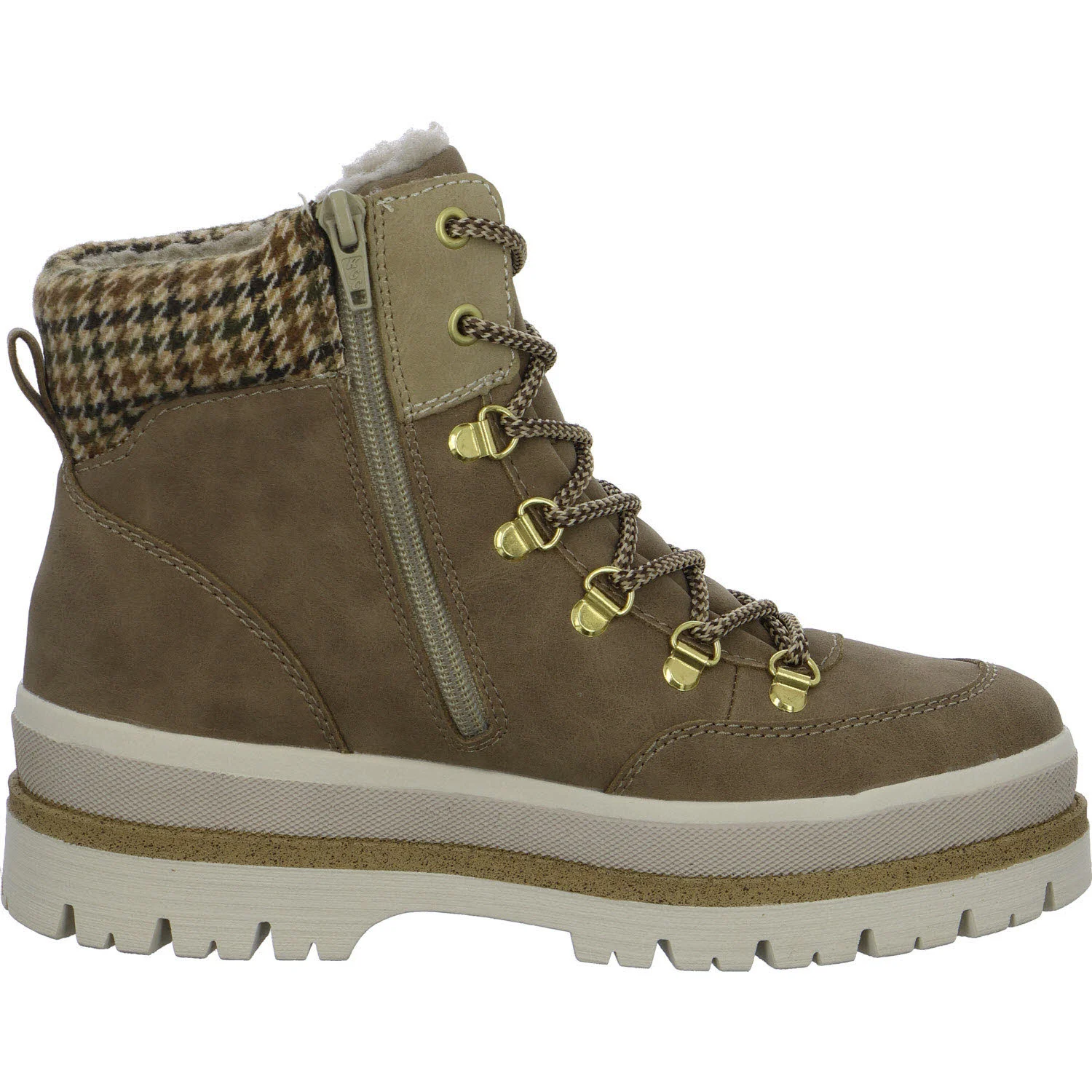 Element 7 von 8 (Bild) – Rieker Damen Schnürstiefel warm Y6210-64 Y6210 fango/porzellan/natur-multi F 1/2 (normal)