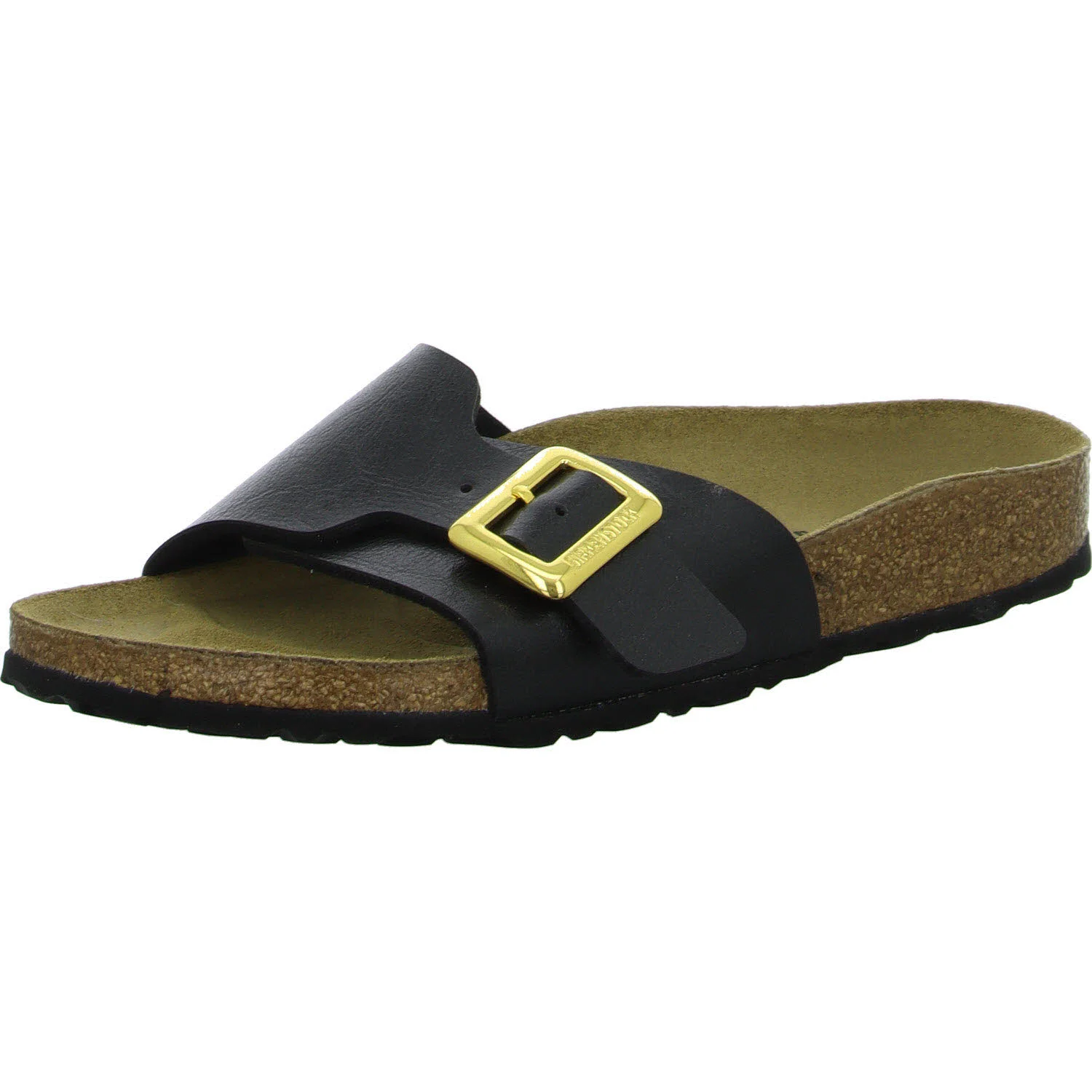Element 2 von 8 (Bild) – BIRKENSTOCK Pantoletten 1029481 Catalina Cushion Buckle graceful licorice schmal