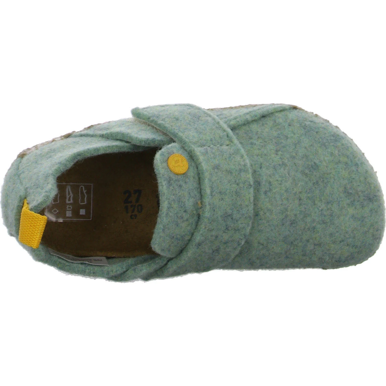 Element 8 von 8 (Bild) – BIRKENSTOCK Kinder Winterhausschuhe 1023088 Zermatt HL Kids FE Cozy Home B beryl schmal