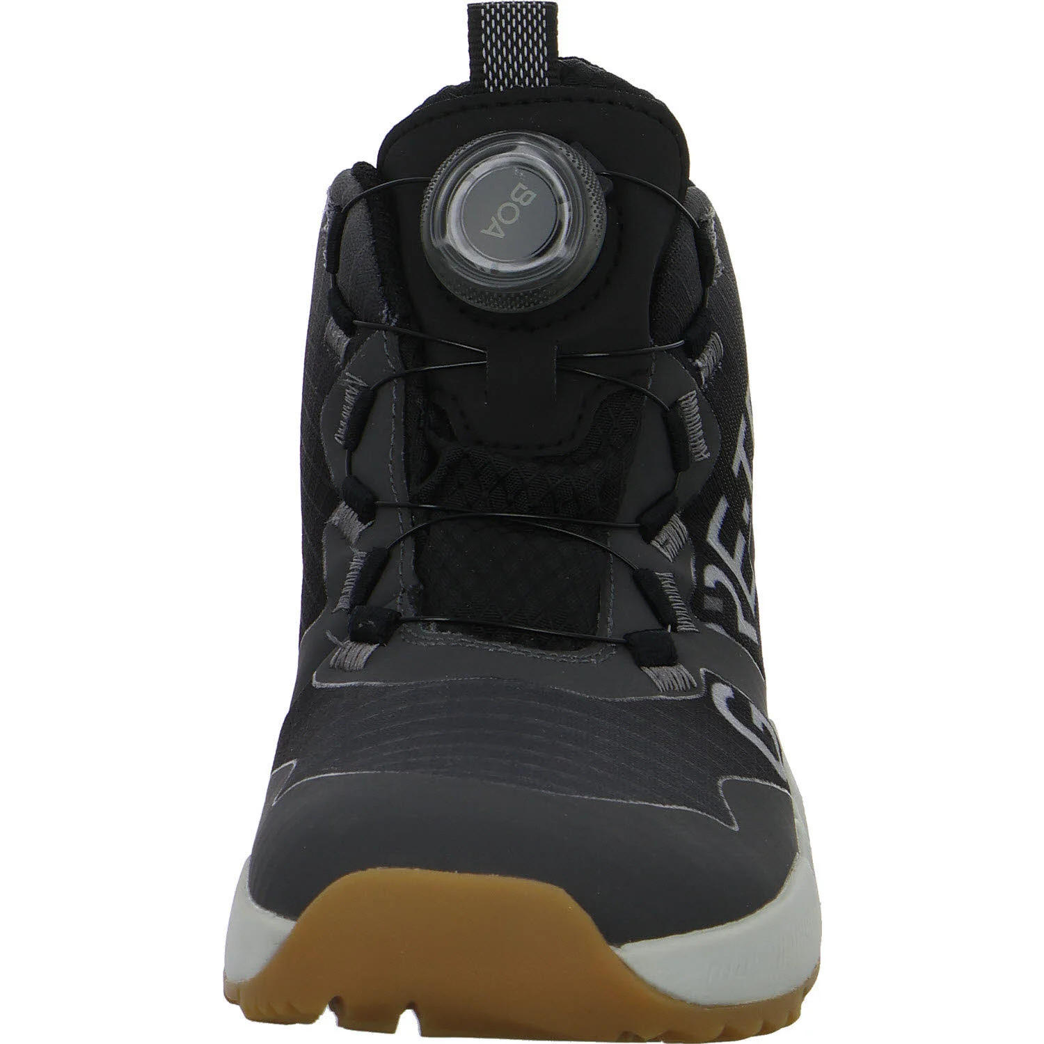 Superfit Kinder Schaftstiefel 1-001763-0000 Agos schwarz/grau WMS mittel