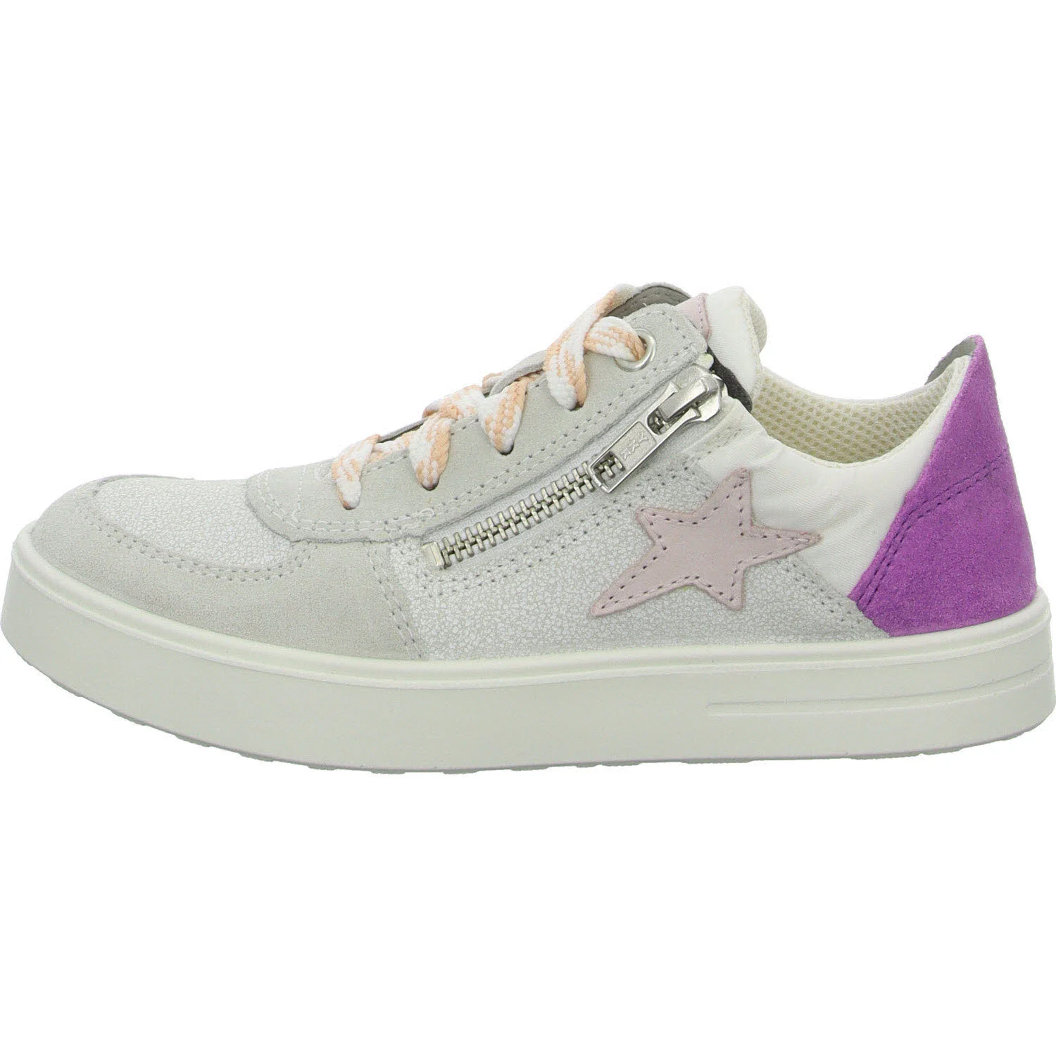 Superfit Kinder Halbschuhe zum Schnüren 1-000802-9010 Stella mehrfarbig WMS mittel