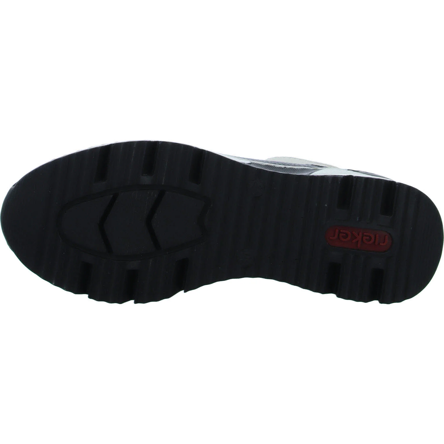 Element 5 von 8 (Bild) – Rieker Damen Stiefeletten N6352-60 N6352 schwarz/crema/cliff/perlcreme G (weit)
