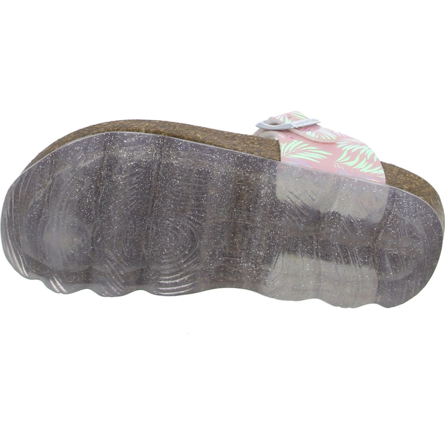 Superfit Kinder Pantoletten 000125-5500 JELLIES ROSA/SILBER WMS mittel