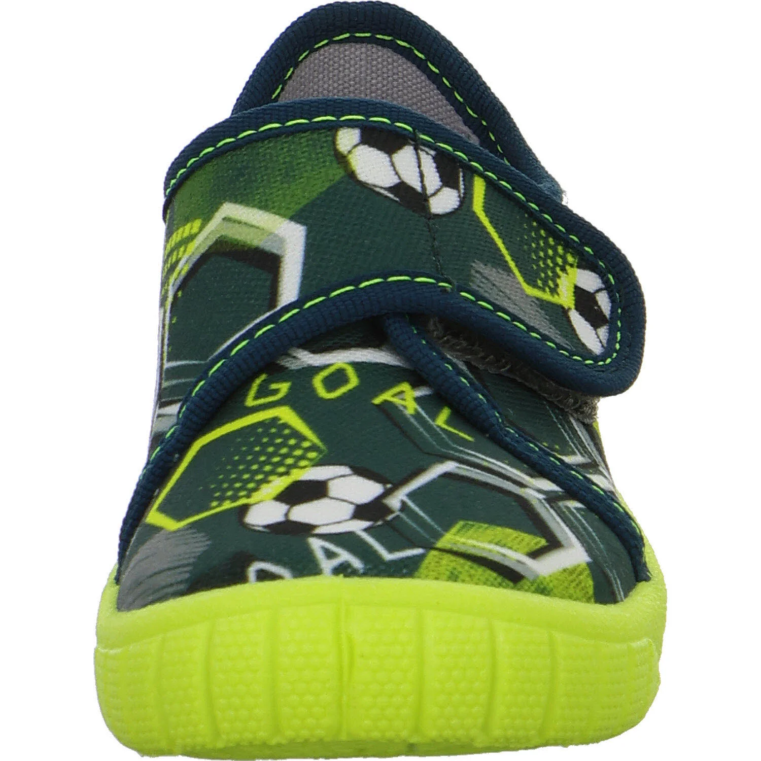 Superfit Kinder Hausschuhe 1-000279-7060 Bill grün/mehrfarbig WMS mittel