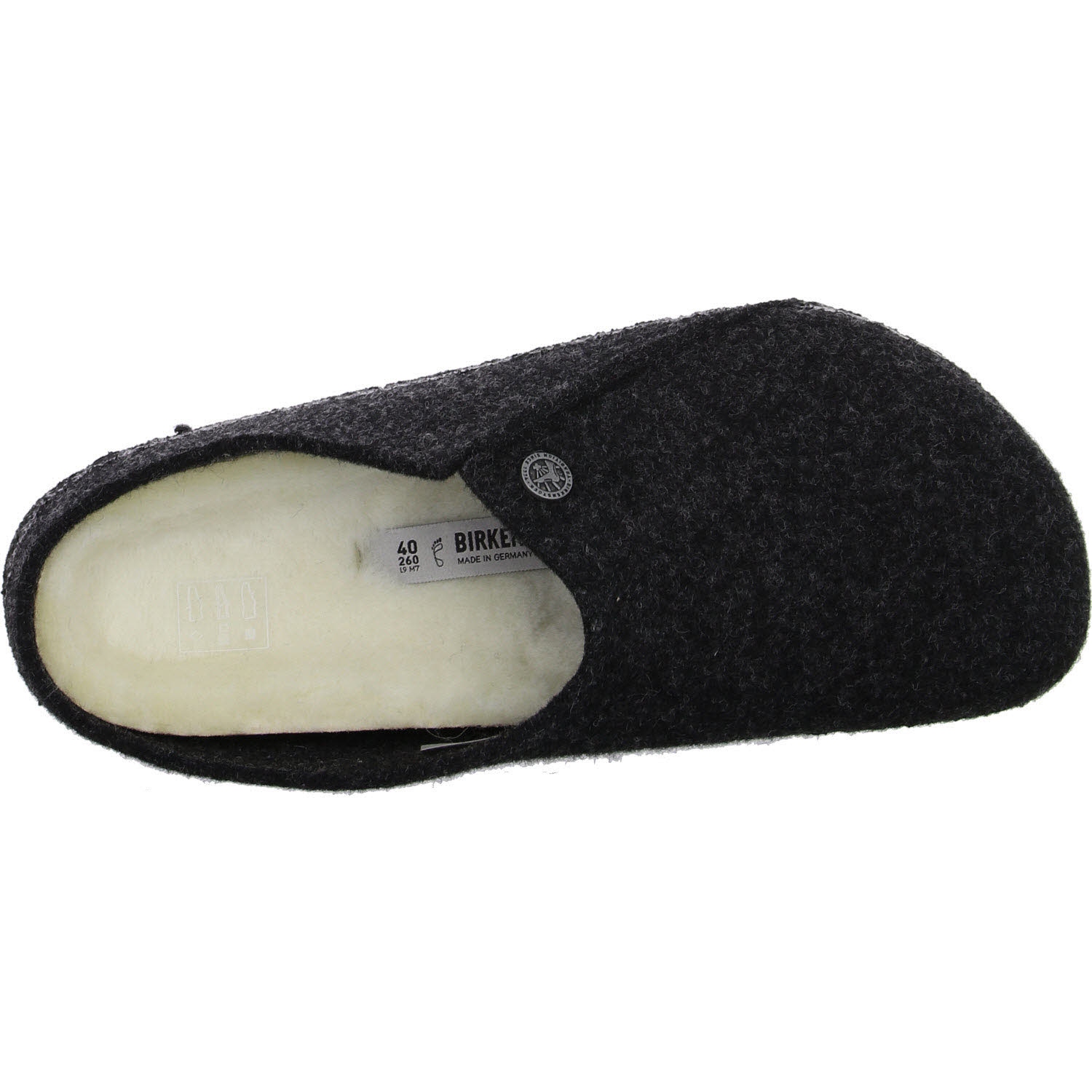 Element 8 von 8 (Bild) – BIRKENSTOCK Herren Winterpantoffel 1015090 Zermatt Shearling anthracite normal